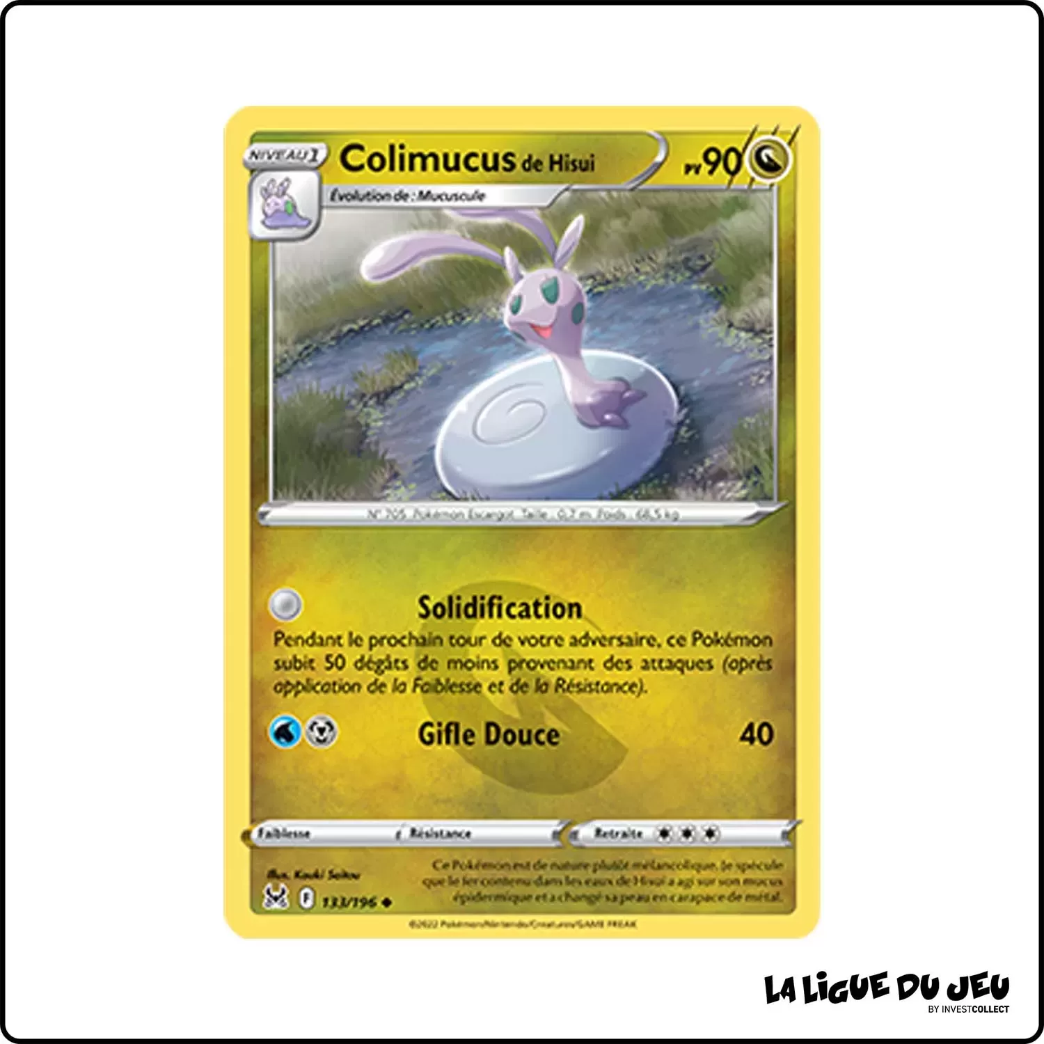 Peu commune - Pokemon - Origine Perdue - Colimucus de Hisui 133/196