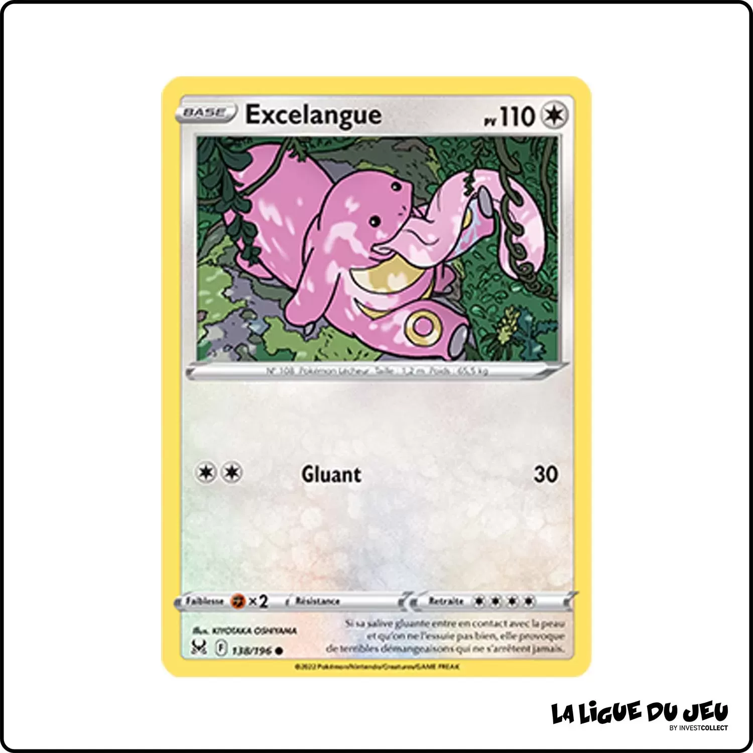 Commune - Pokemon - Origine Perdue - Excelangue 138/196