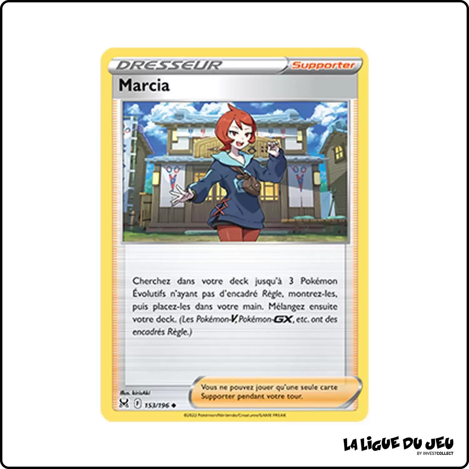 Peu commune - Pokemon - Origine Perdue - Marcia 153/196