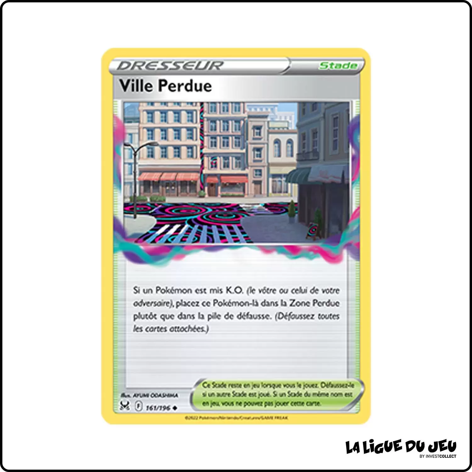 Peu commune - Pokemon - Origine Perdue - Ville Perdue 161/196