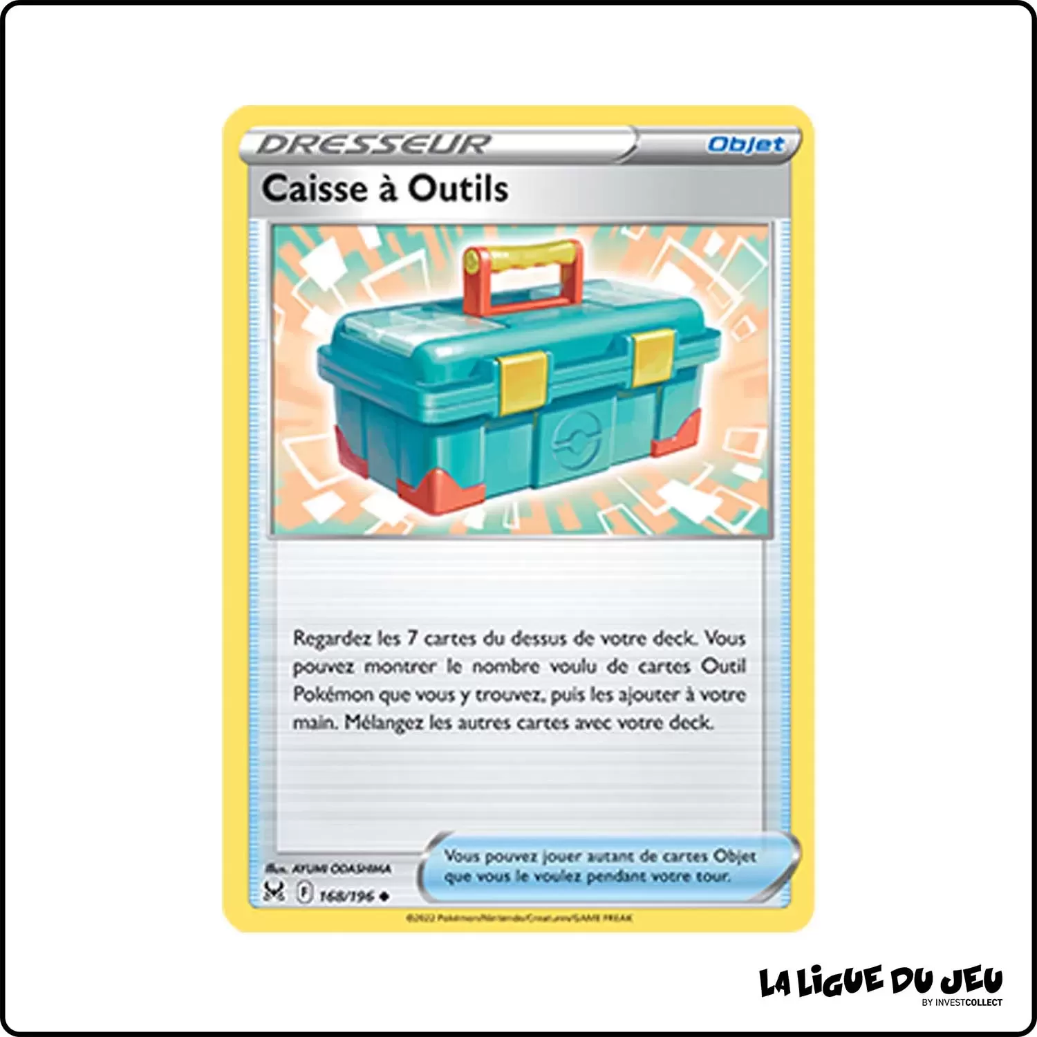 Peu commune - Pokemon - Origine Perdue - Caisse à Outils 168/196