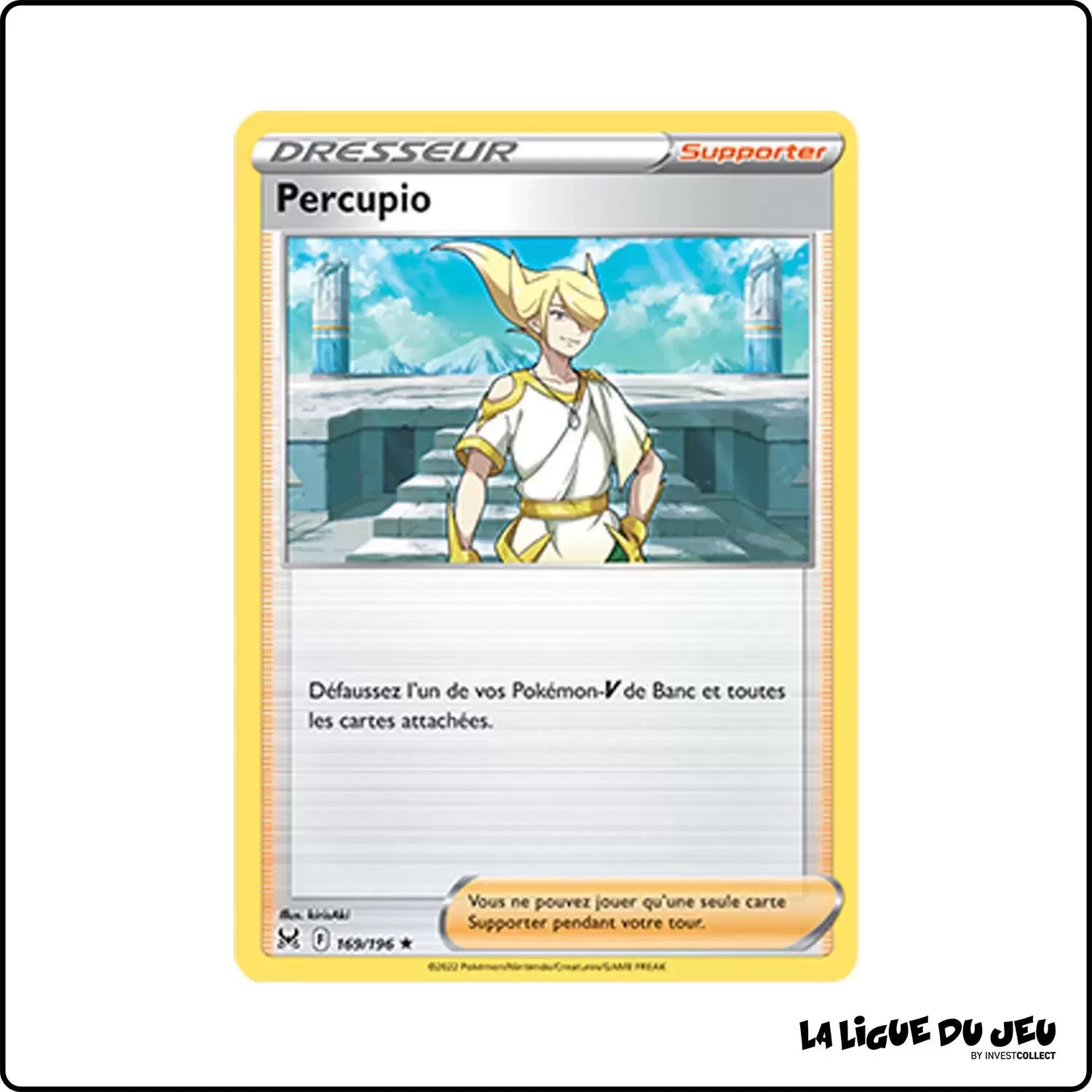 Peu commune - Pokemon - Origine Perdue - Percupio 169/196