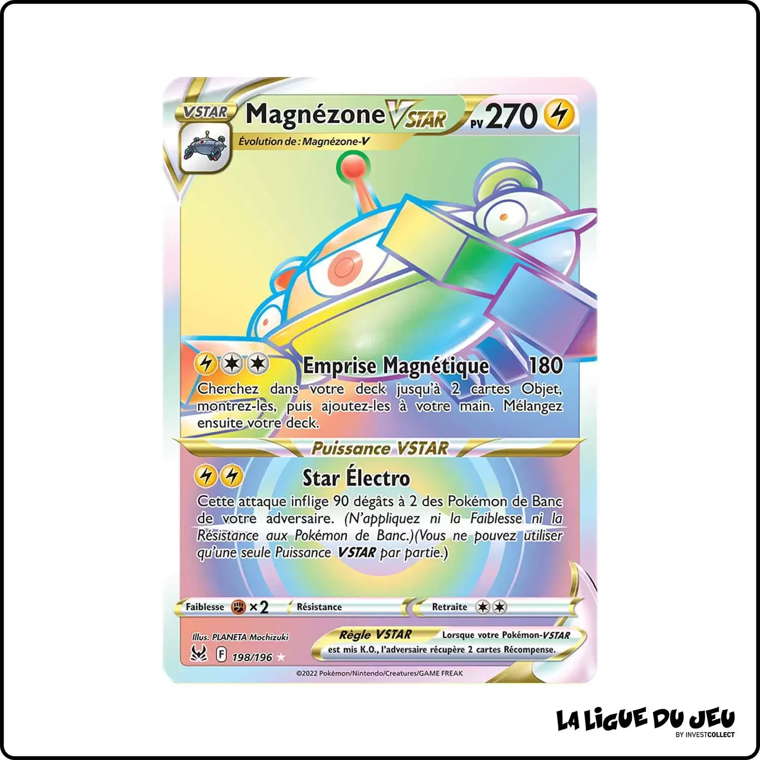 Secrete - Pokemon - Origine Perdue - Magnézone-VSTAR 198/196