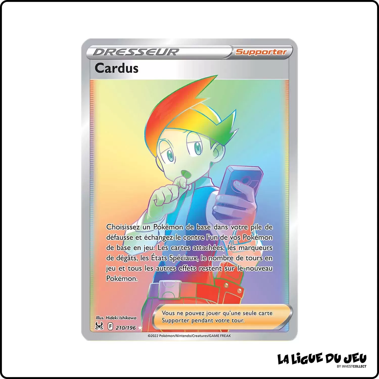 Secrete - Pokemon - Origine Perdue - Cardus 210/196