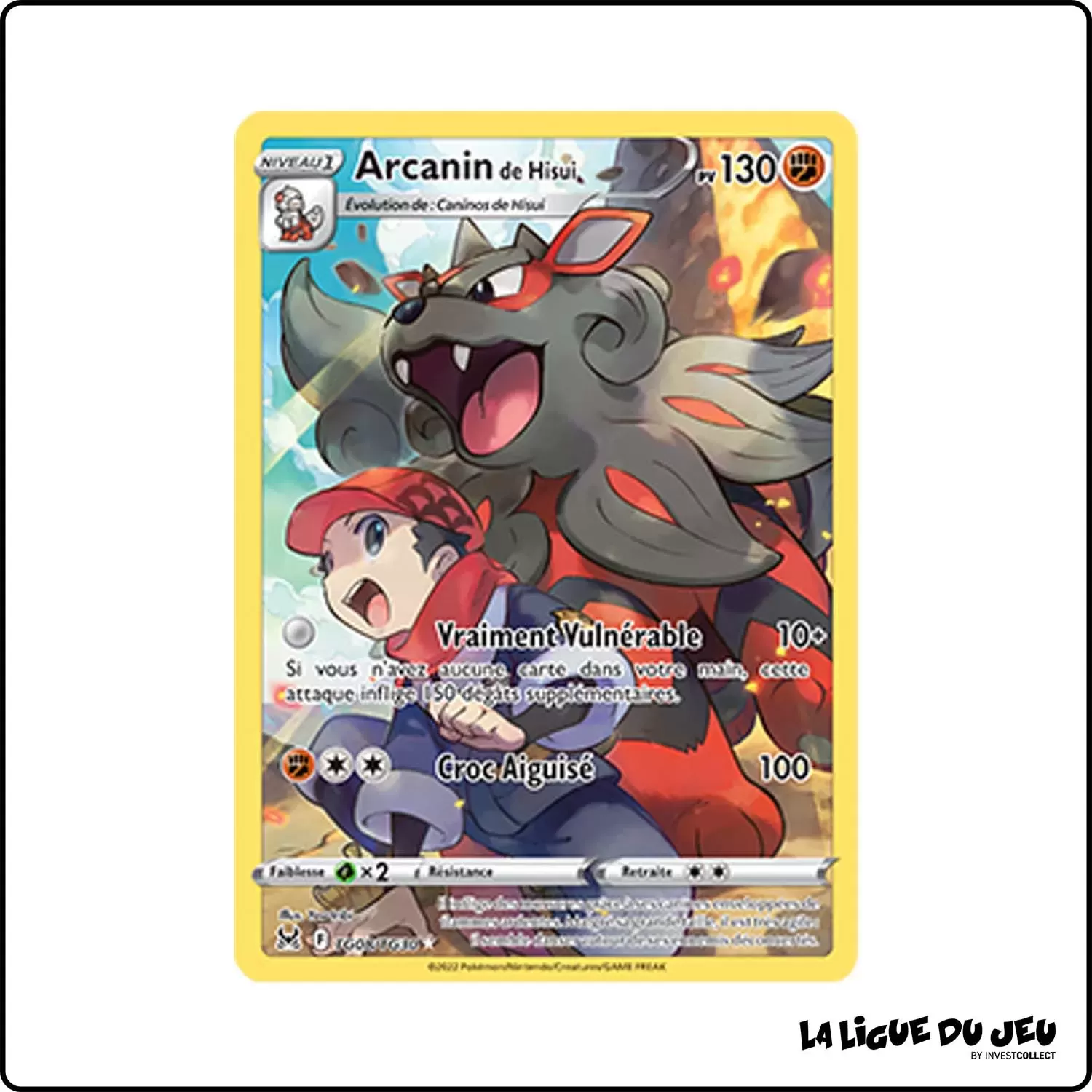 Ultra - Pokemon - Origine Perdue - Arcanin de Hisui TG08/TG30