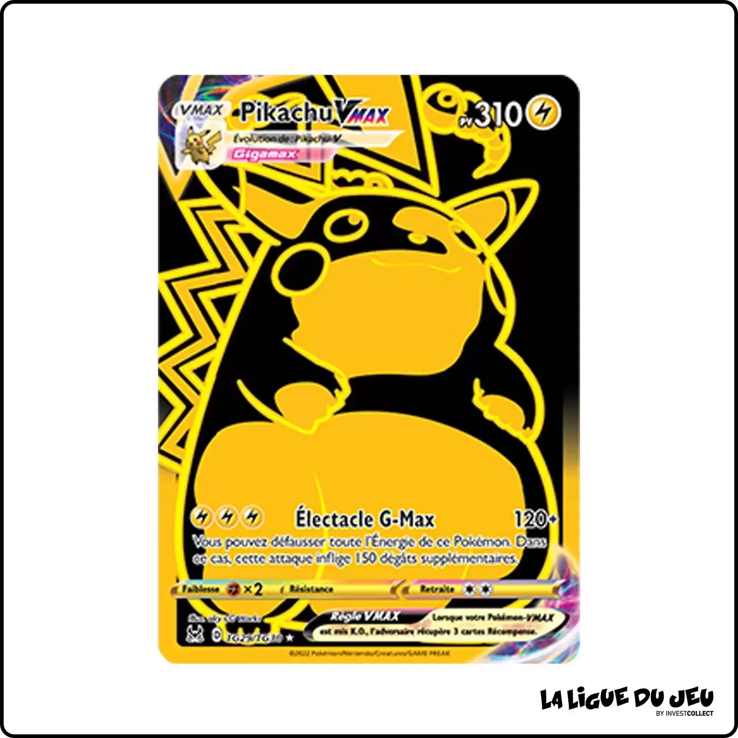 Ultra - Pokemon - Origine Perdue - Pikachu-VMAX TG29/TG30