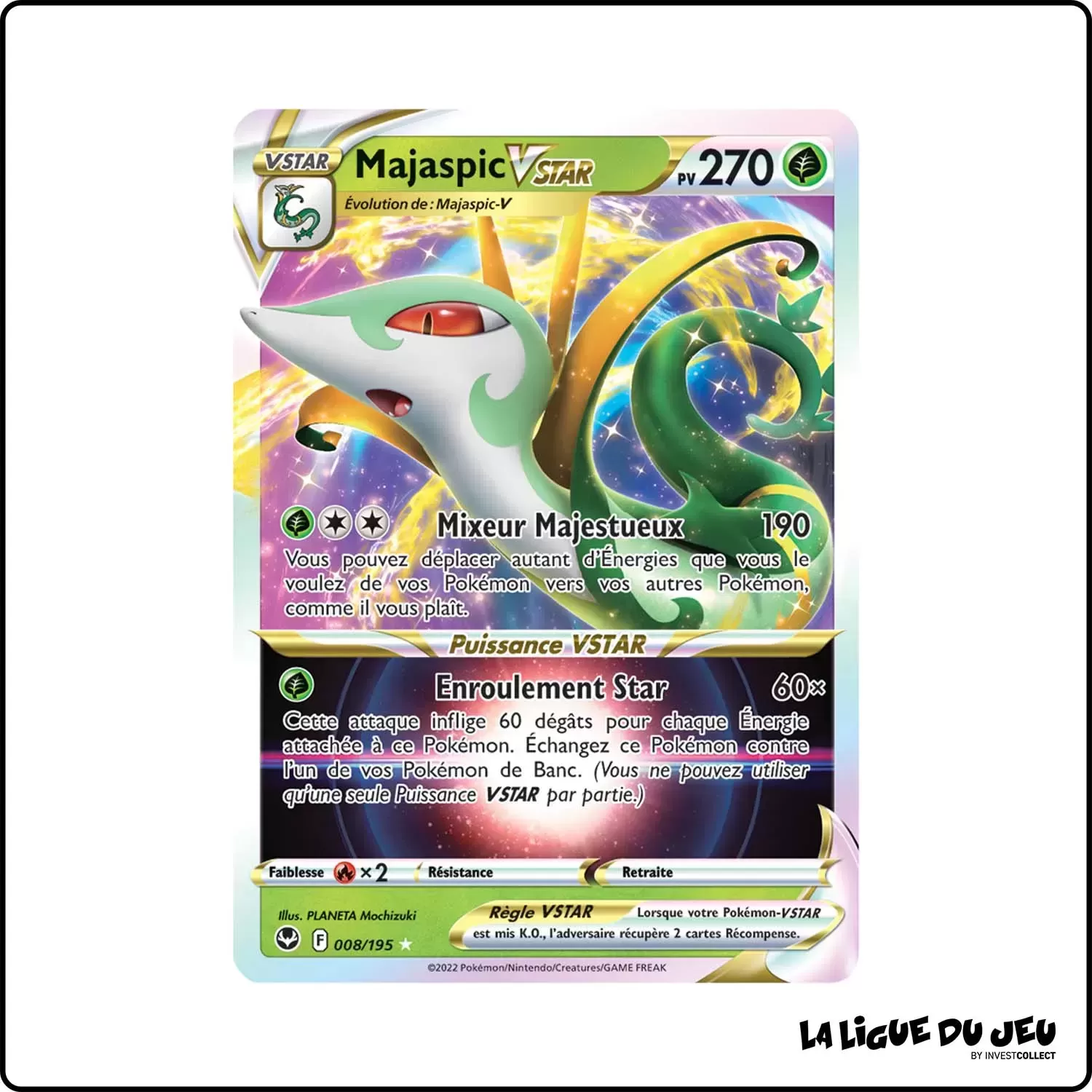 Ultra - Pokemon - Tempête Argentée - Majaspic-VSTAR 8/195