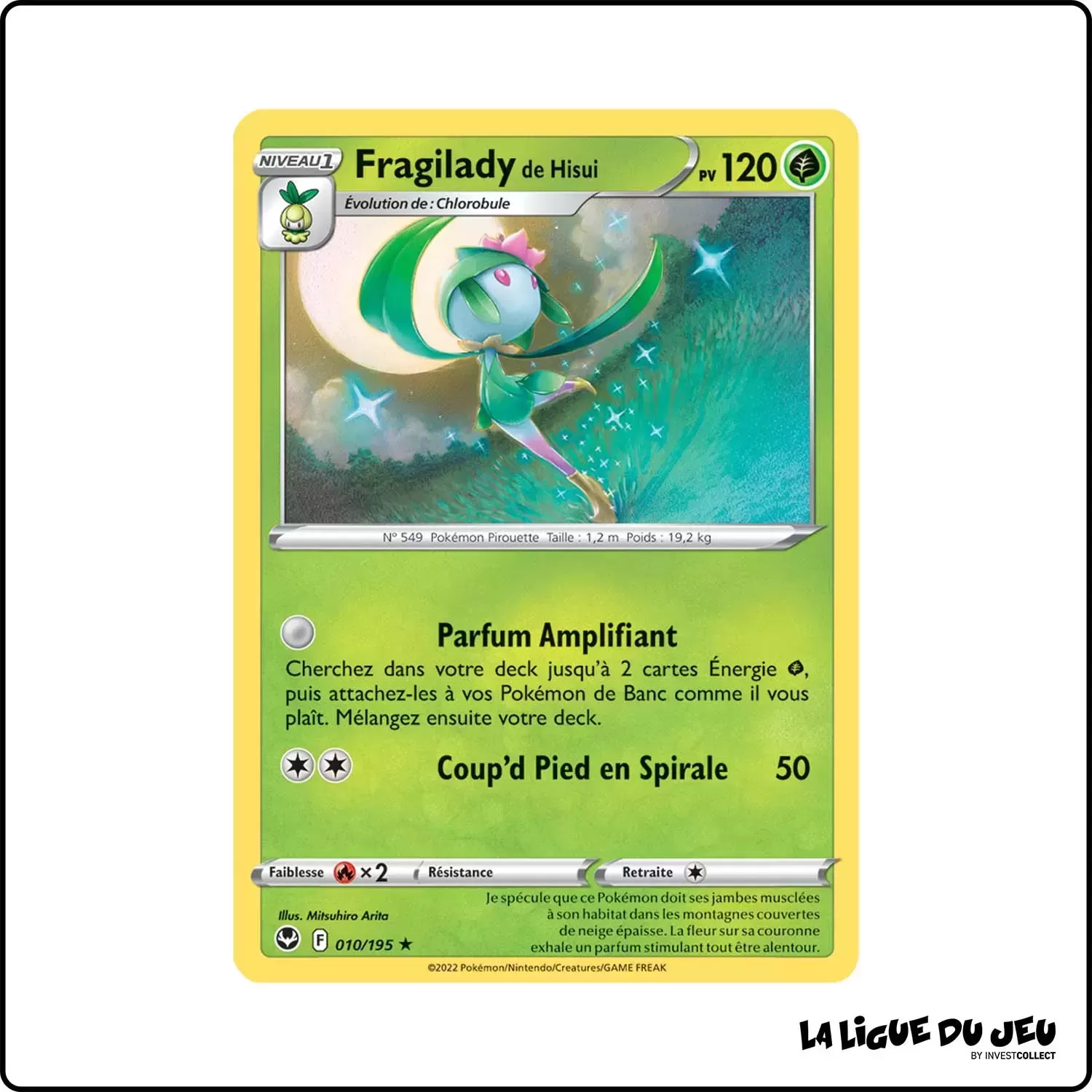 Rare - Pokemon - Tempête Argentée - Fragilady de Hisui 10/195