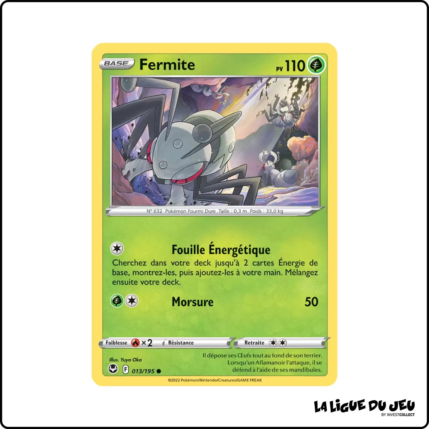 Commune - Pokemon - Tempête Argentée - Fermite 13/195