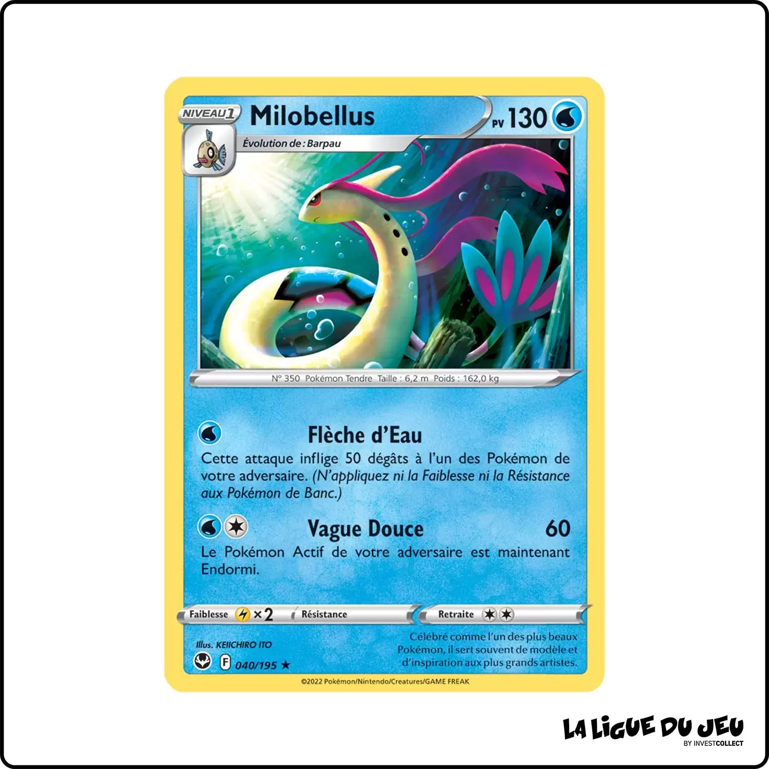 Rare - Pokemon - Tempête Argentée - Milobellus 40/195