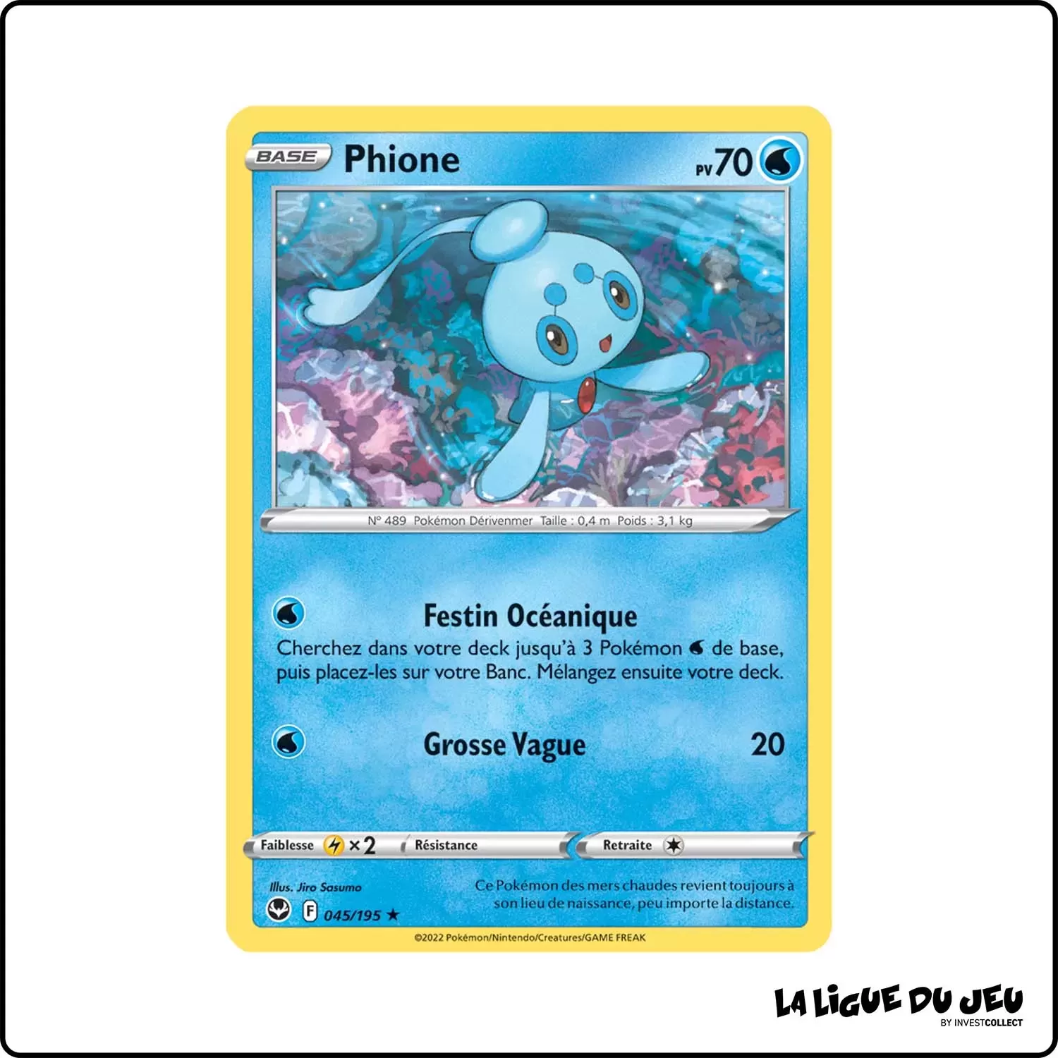 Rare - Pokemon - Tempête Argentée - Phione 45/195