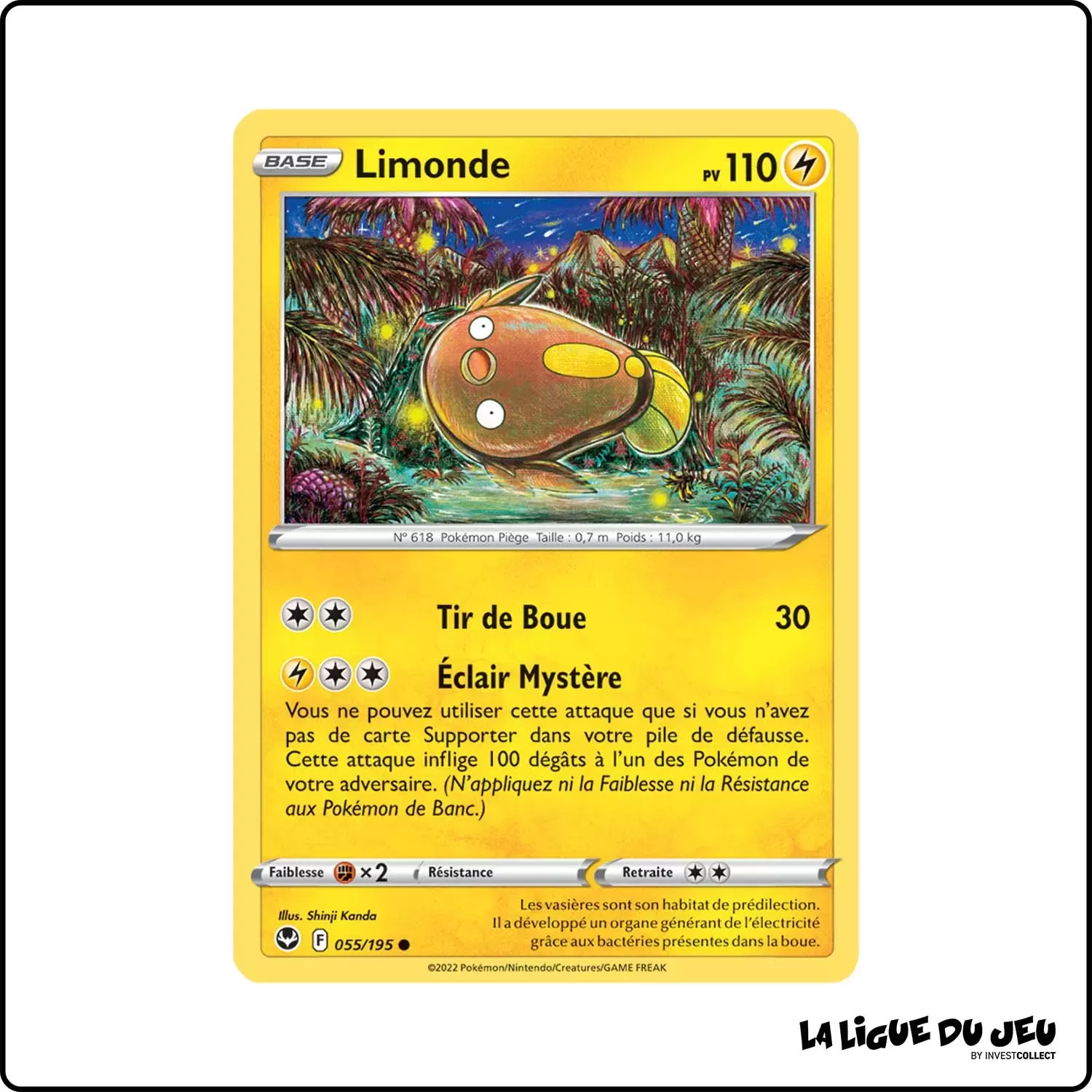 Commune - Pokemon - Tempête Argentée - Limonde 55/195