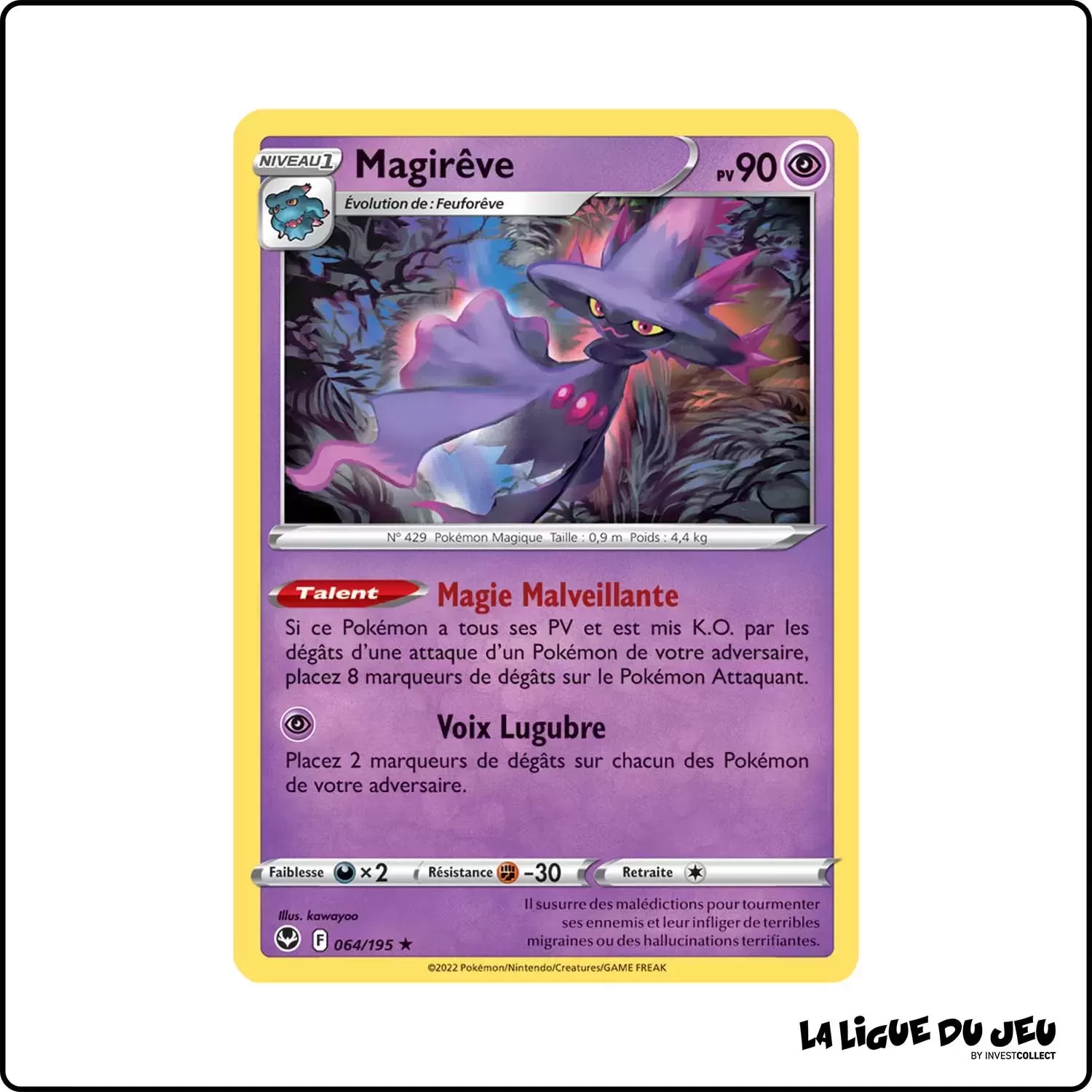 Rare - Pokemon - Tempête Argentée - Magirêve 64/195