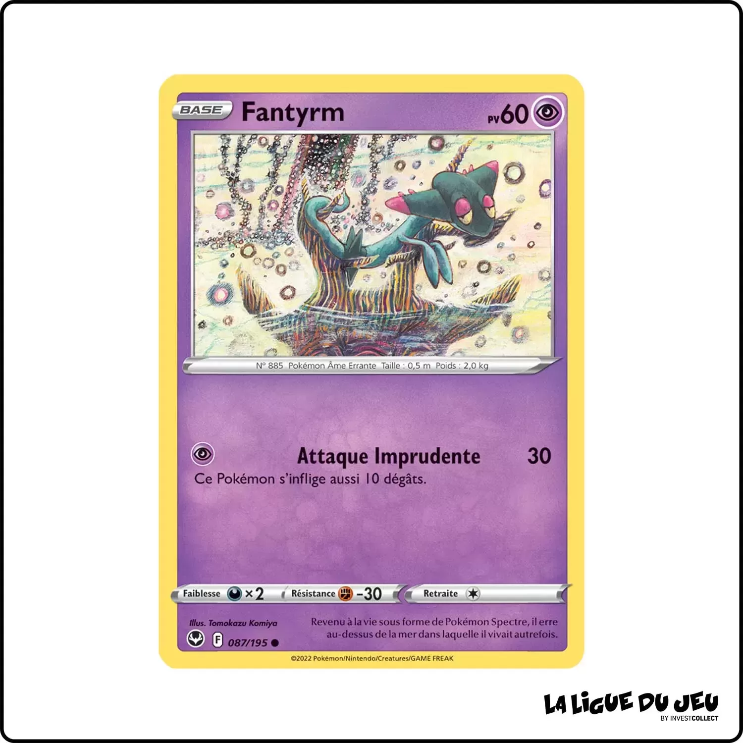 Commune - Pokemon - Tempête Argentée - Fantyrm 87/195