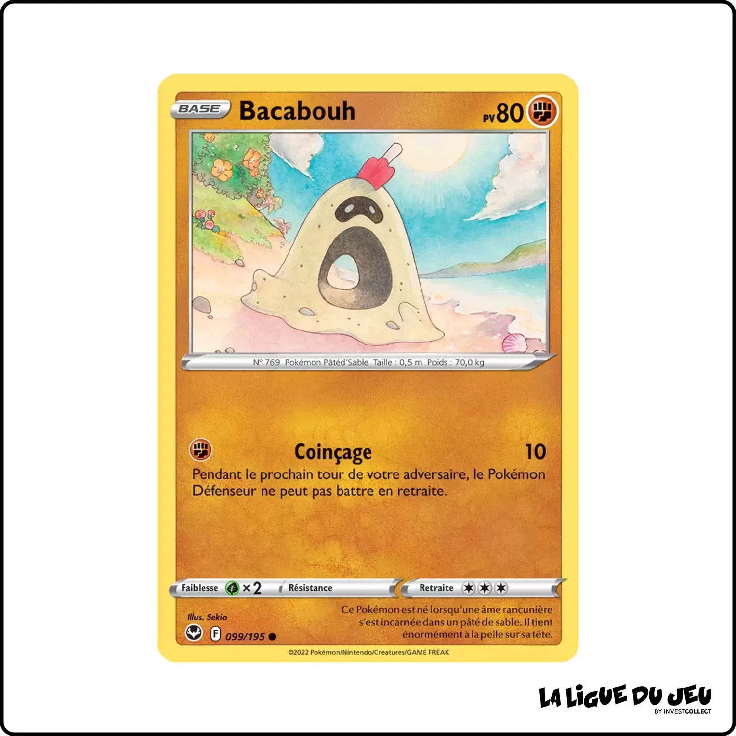 Commune - Pokemon - Tempête Argentée - Bacabouh 99/195