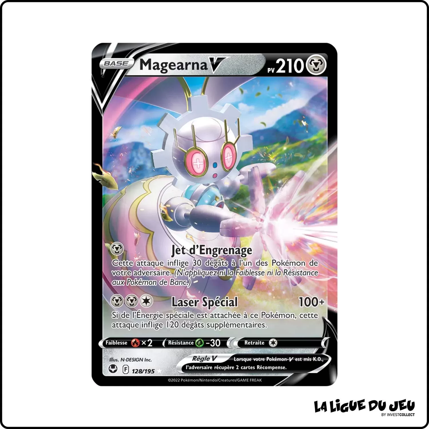 Ultra - Pokemon - Tempête Argentée - Magearna-V 128/195