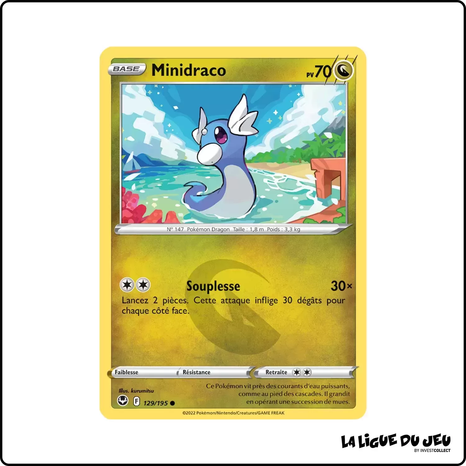 Commune - Pokemon - Tempête Argentée - Minidraco 129/195