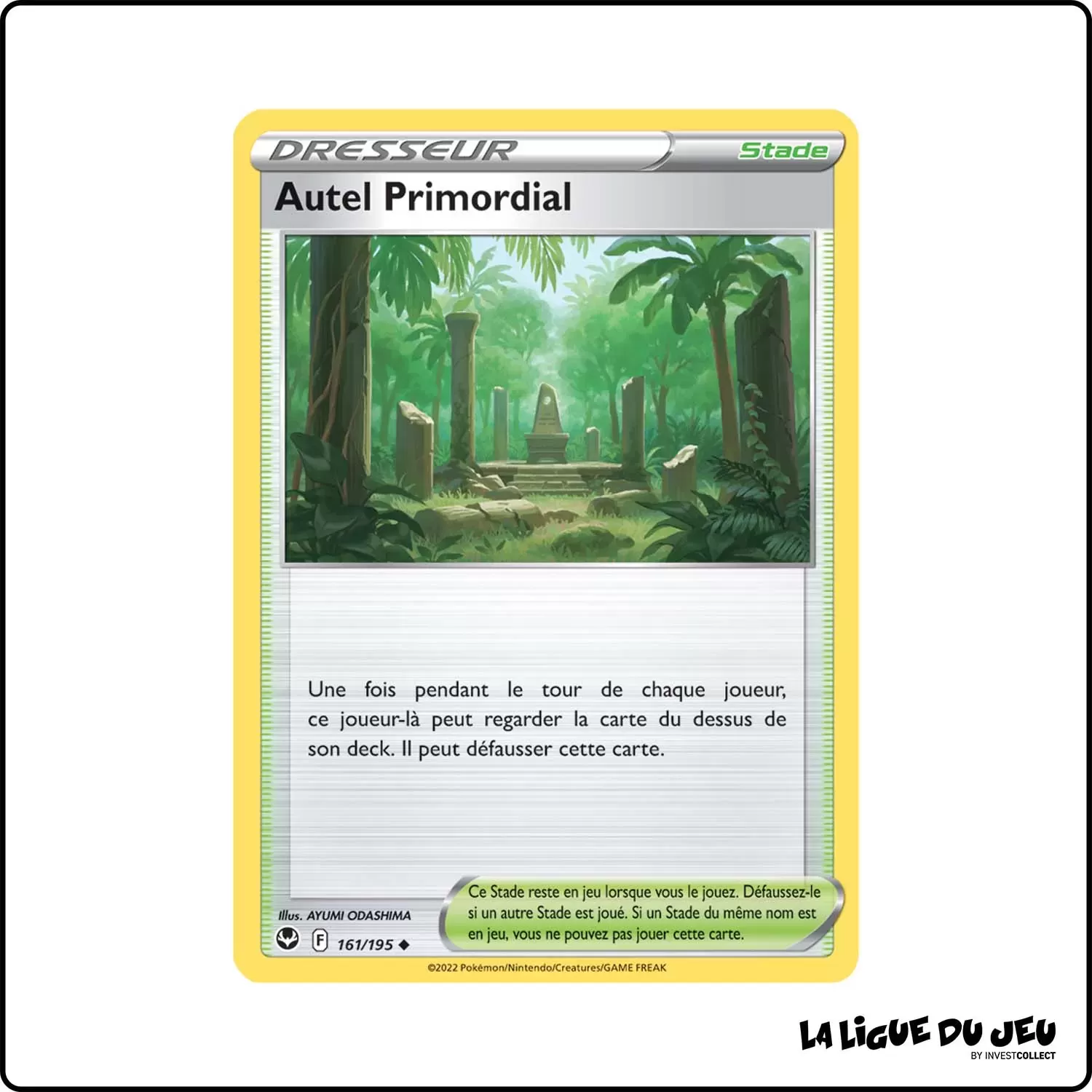 Peu commune - Pokemon - Tempête Argentée - Autel Primordial 161/195