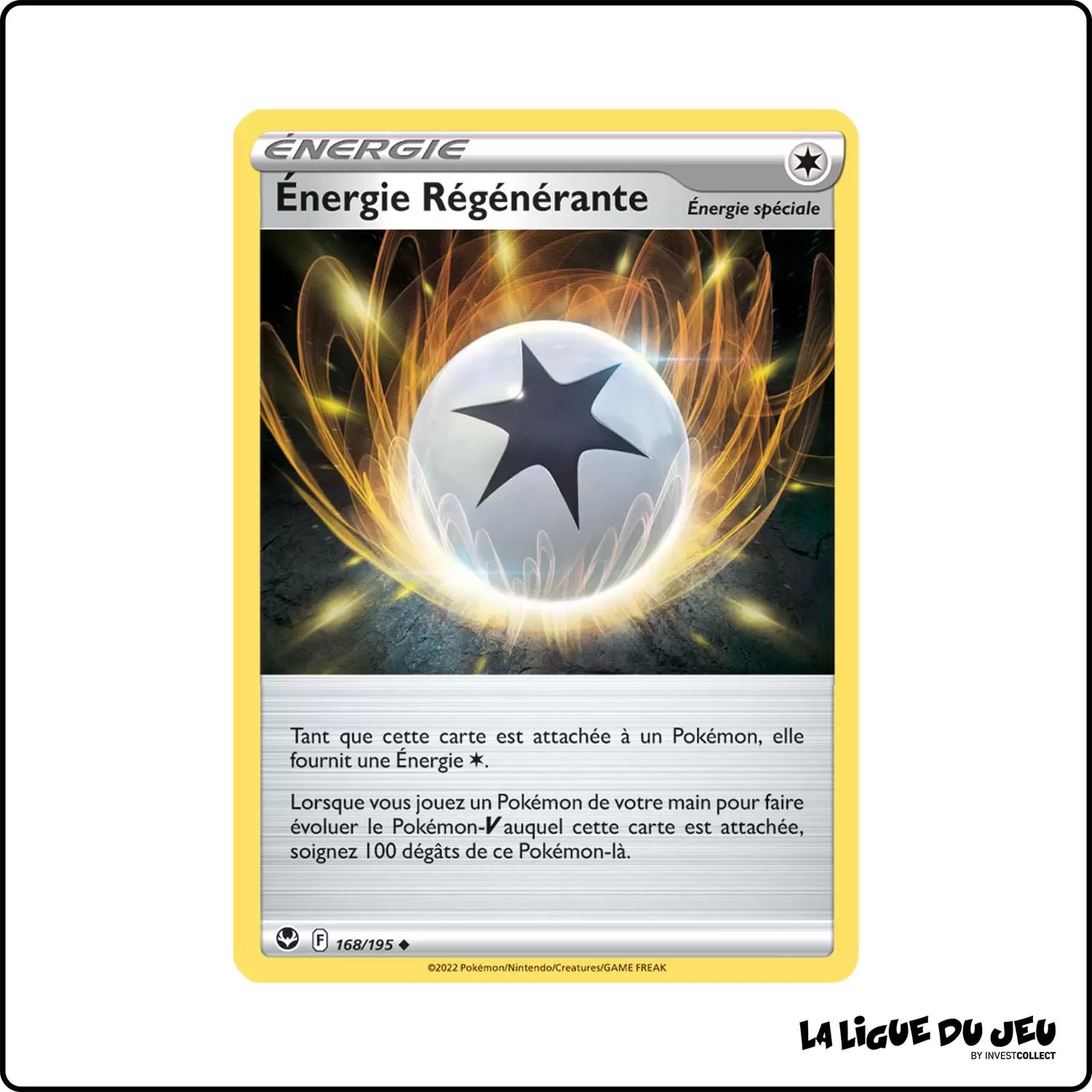 Peu commune - Pokemon - Tempête Argentée - Énergie Régénérante 168/195