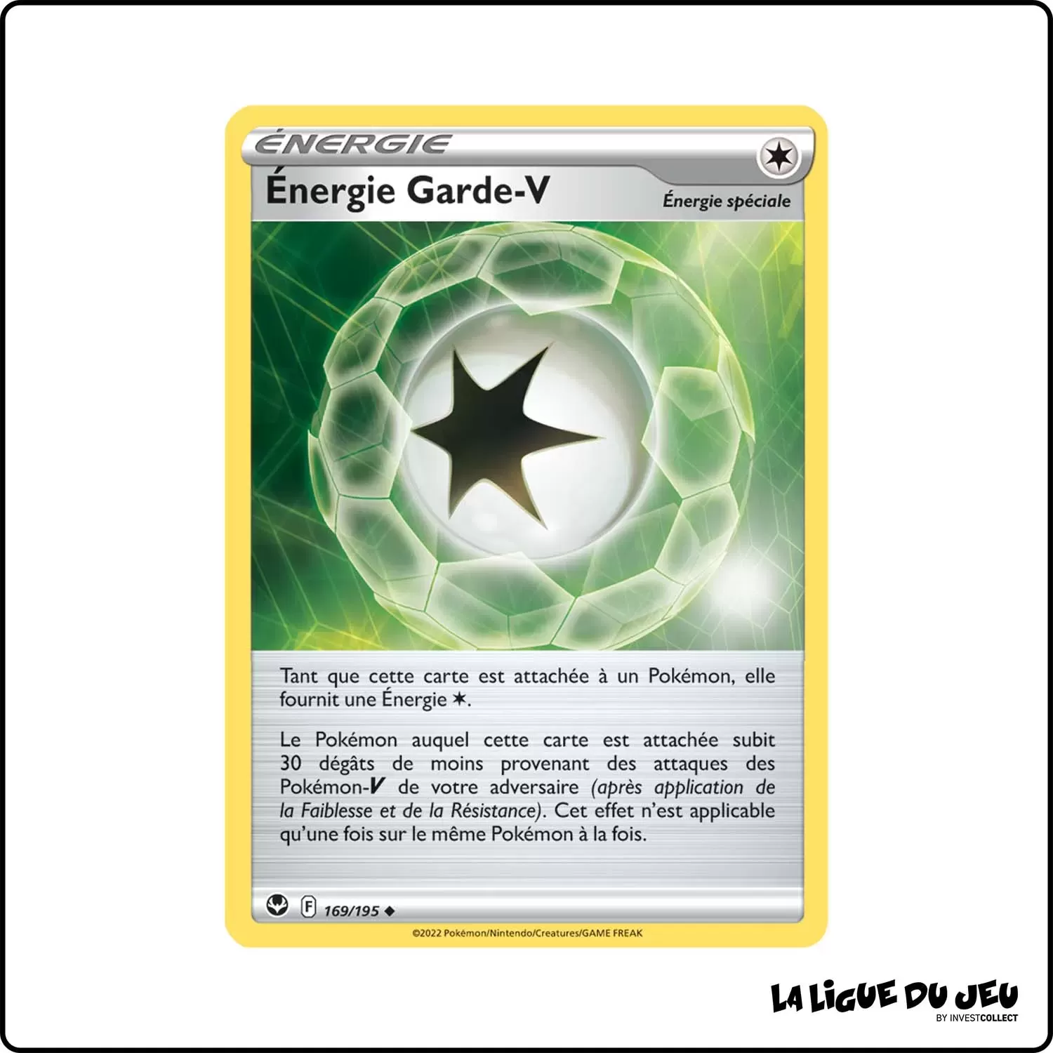 Peu commune - Pokemon - Tempête Argentée - Énergie Garde-V 169/195