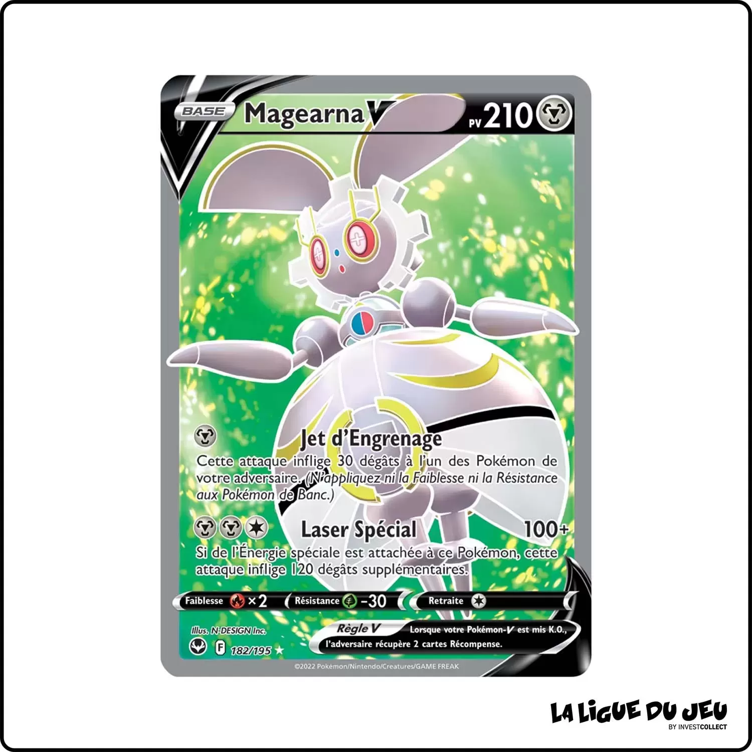 Ultra - Pokemon - Tempête Argentée - Magearna-V 182/195