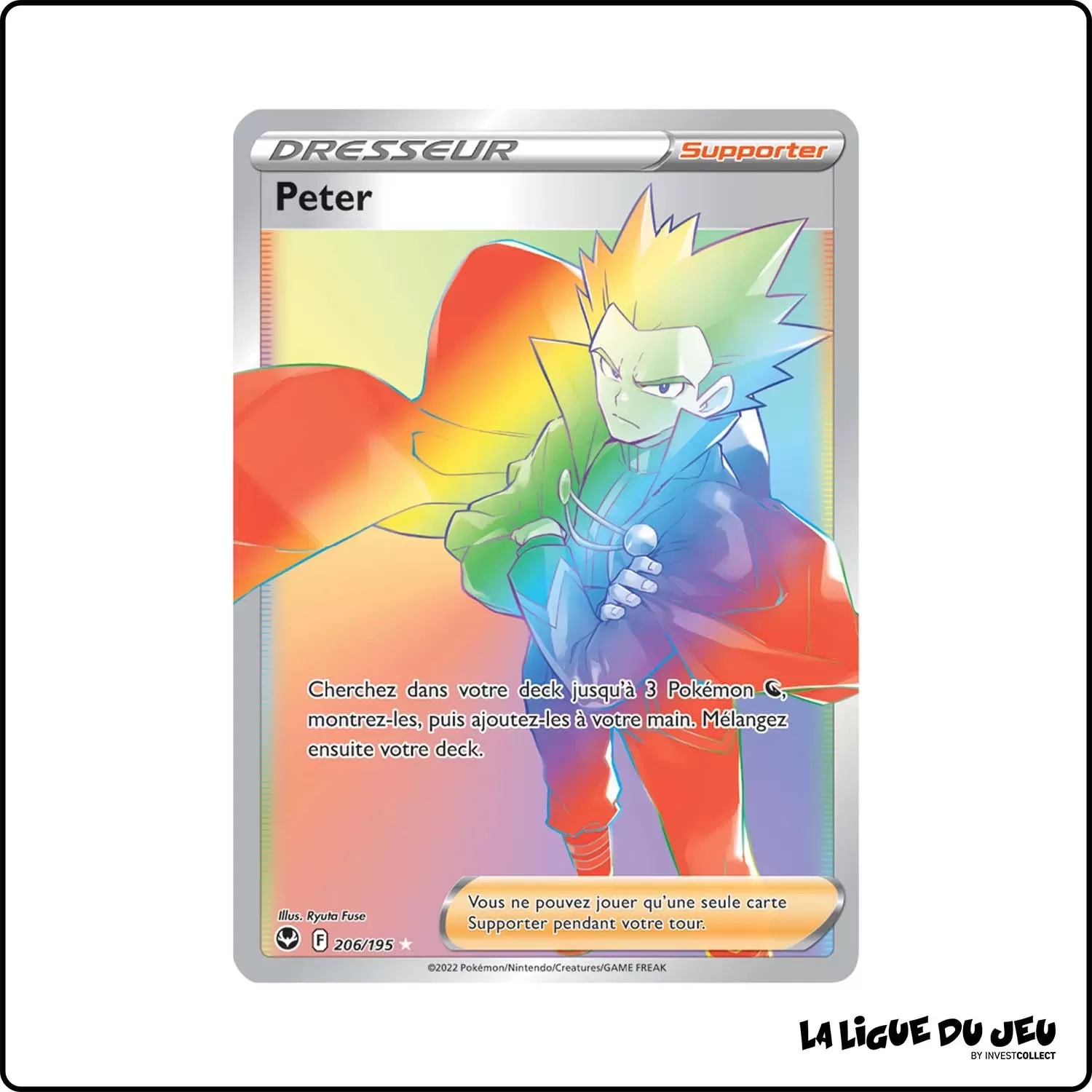 Secrete - Pokemon - Tempête Argentée - Peter 206/195