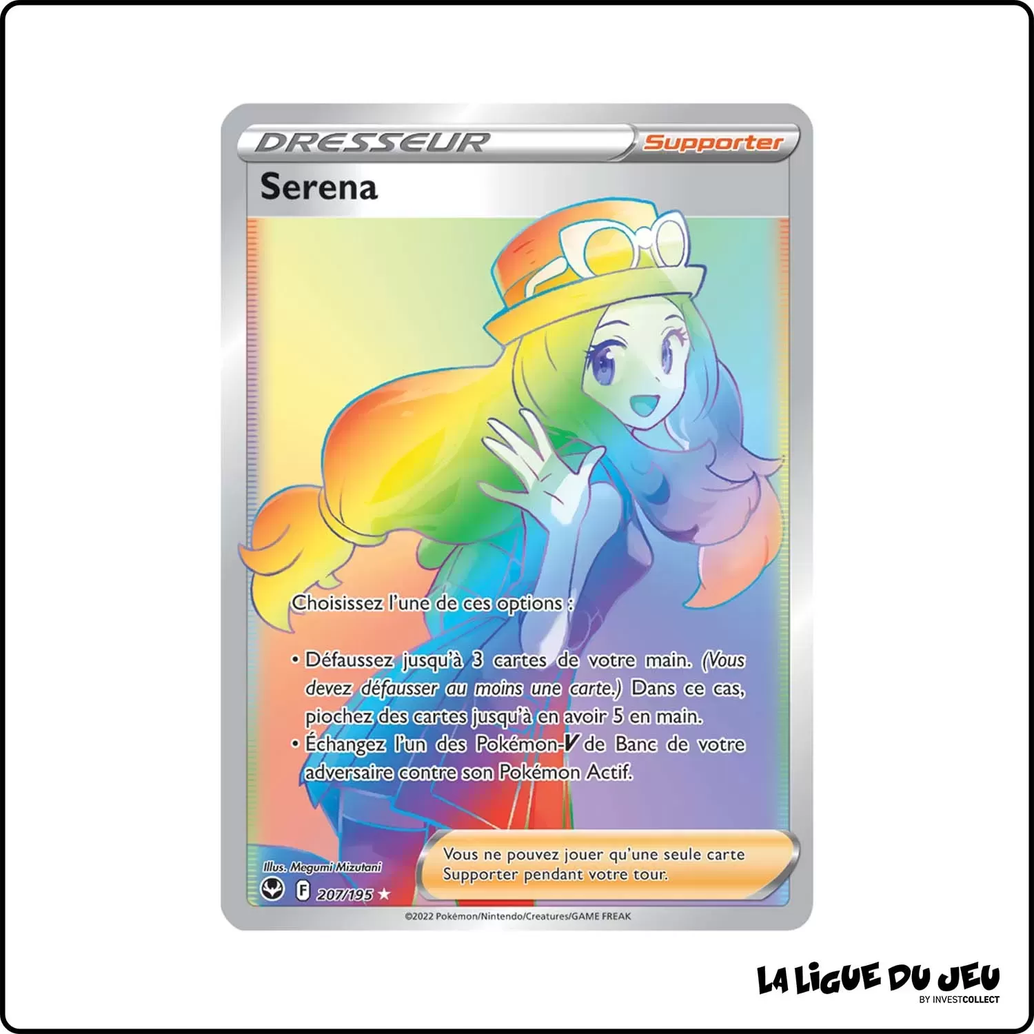 Secrete - Pokemon - Tempête Argentée - Serena 207/195