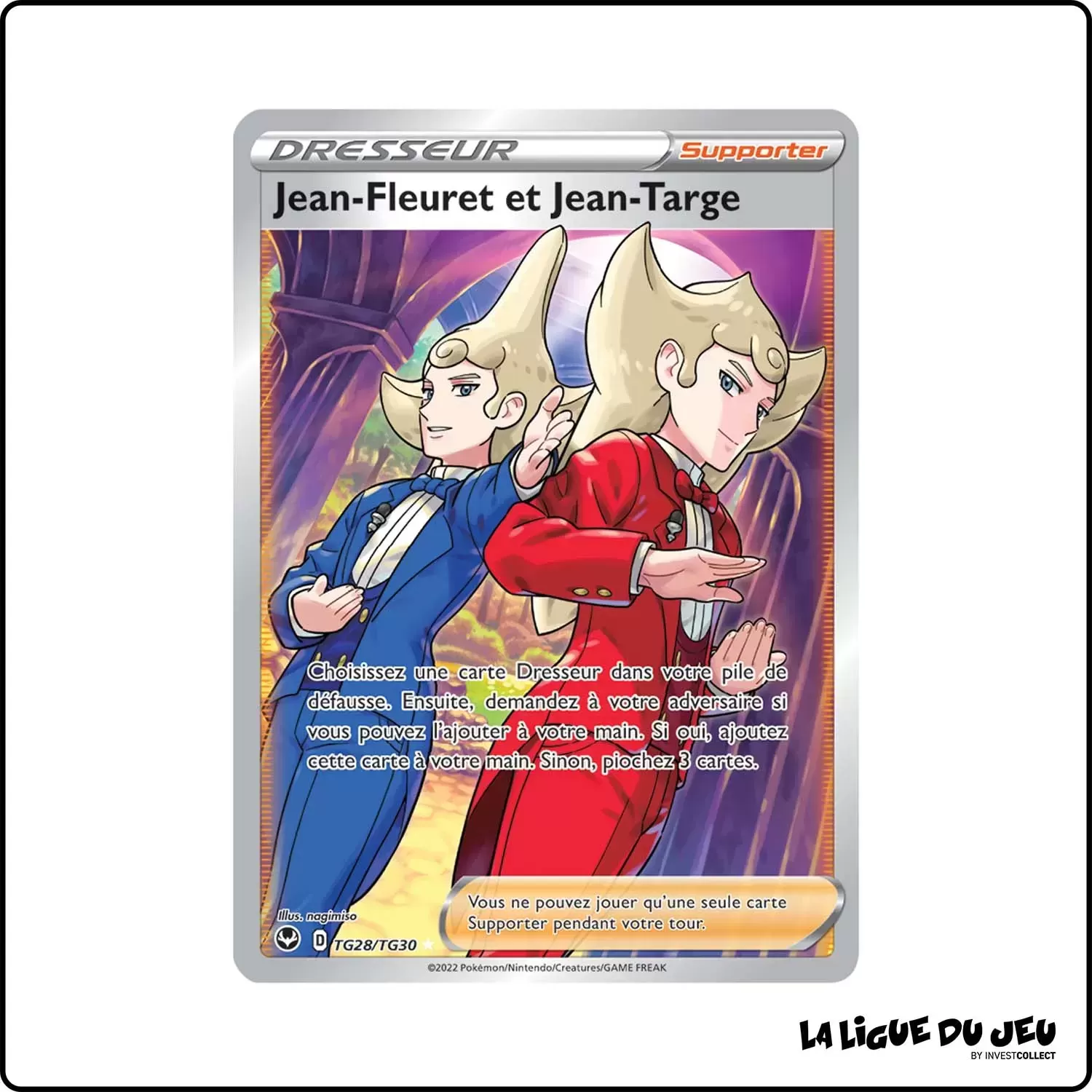 Ultra - Pokemon - Tempête Argentée - Jean-Fleuret et Jean-Targe TG28/TG30