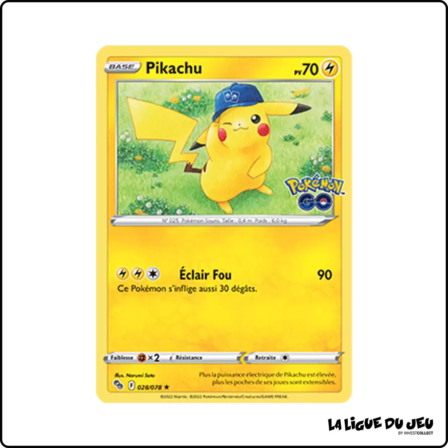 Holo - Pokemon - Pokemon GO - Pikachu 28/78