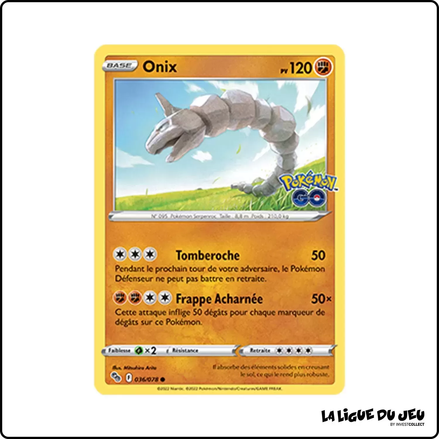 Commune - Pokemon - Pokemon GO - Onix 36/78