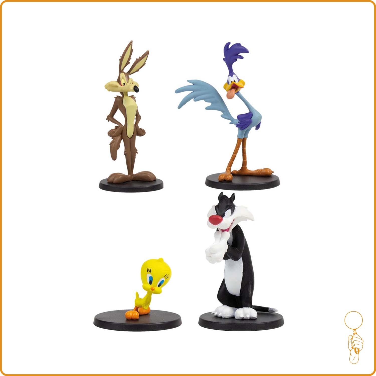 Figurine - Jeu de Plateau - Looney Tunes Mayhem - Set de 4 Personnages CMON - 1
