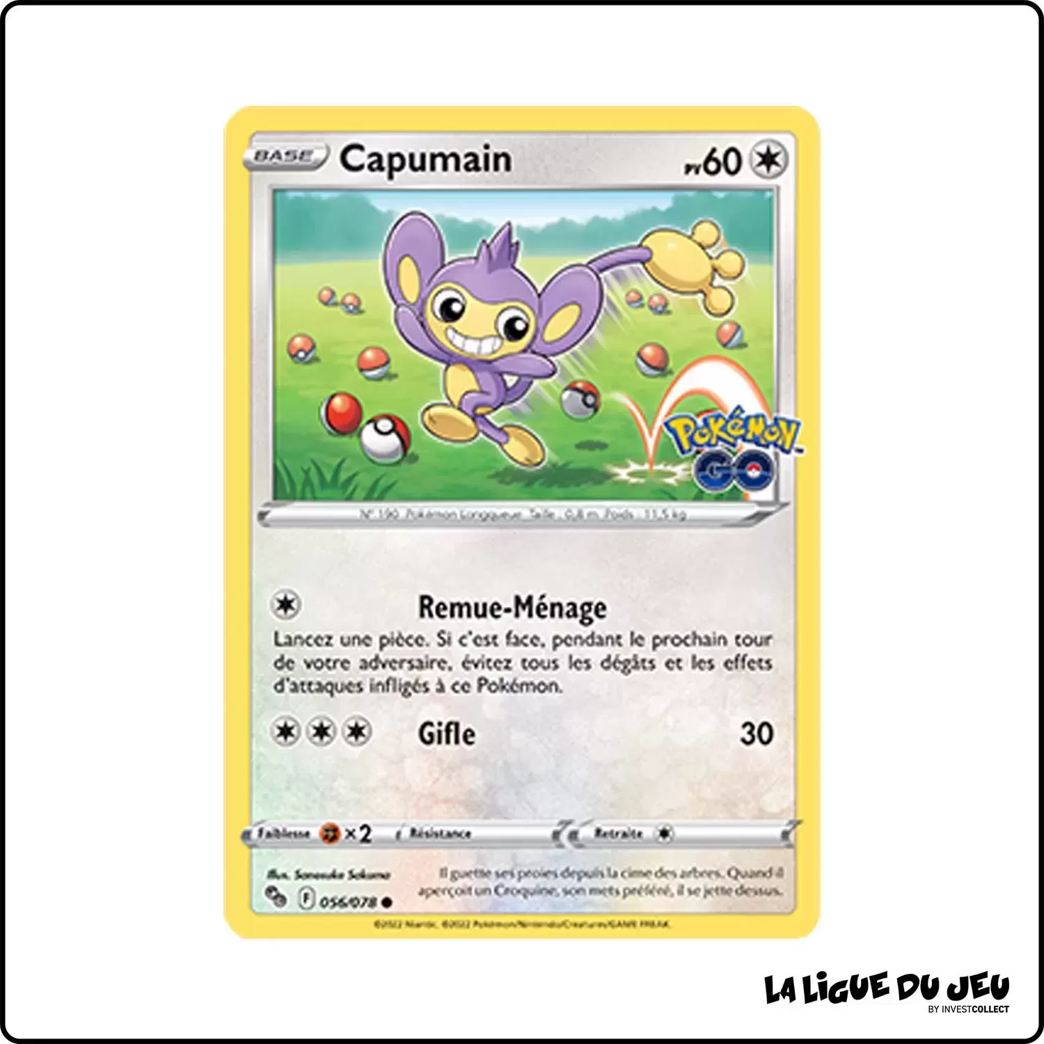 Commune - Pokemon - Pokemon GO - Capumain 56/78