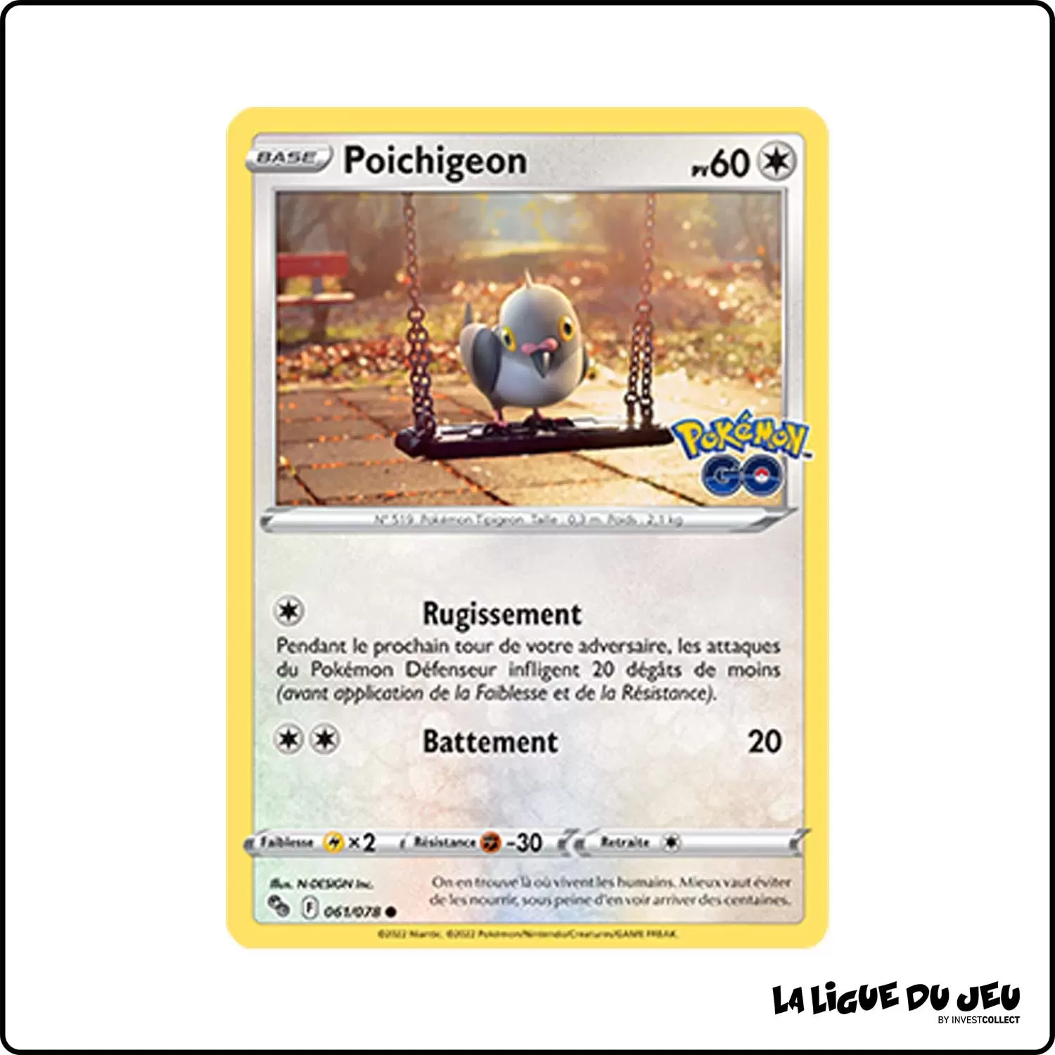 Commune - Pokemon - Pokemon GO - Poichigeon 61/78