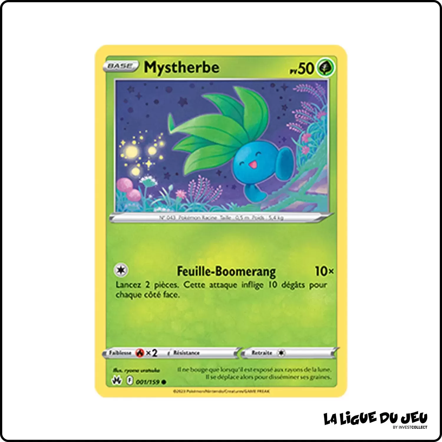 Commune - Pokemon - Zénith Suprême - Mystherbe 1/159 Pokemon Company - 1