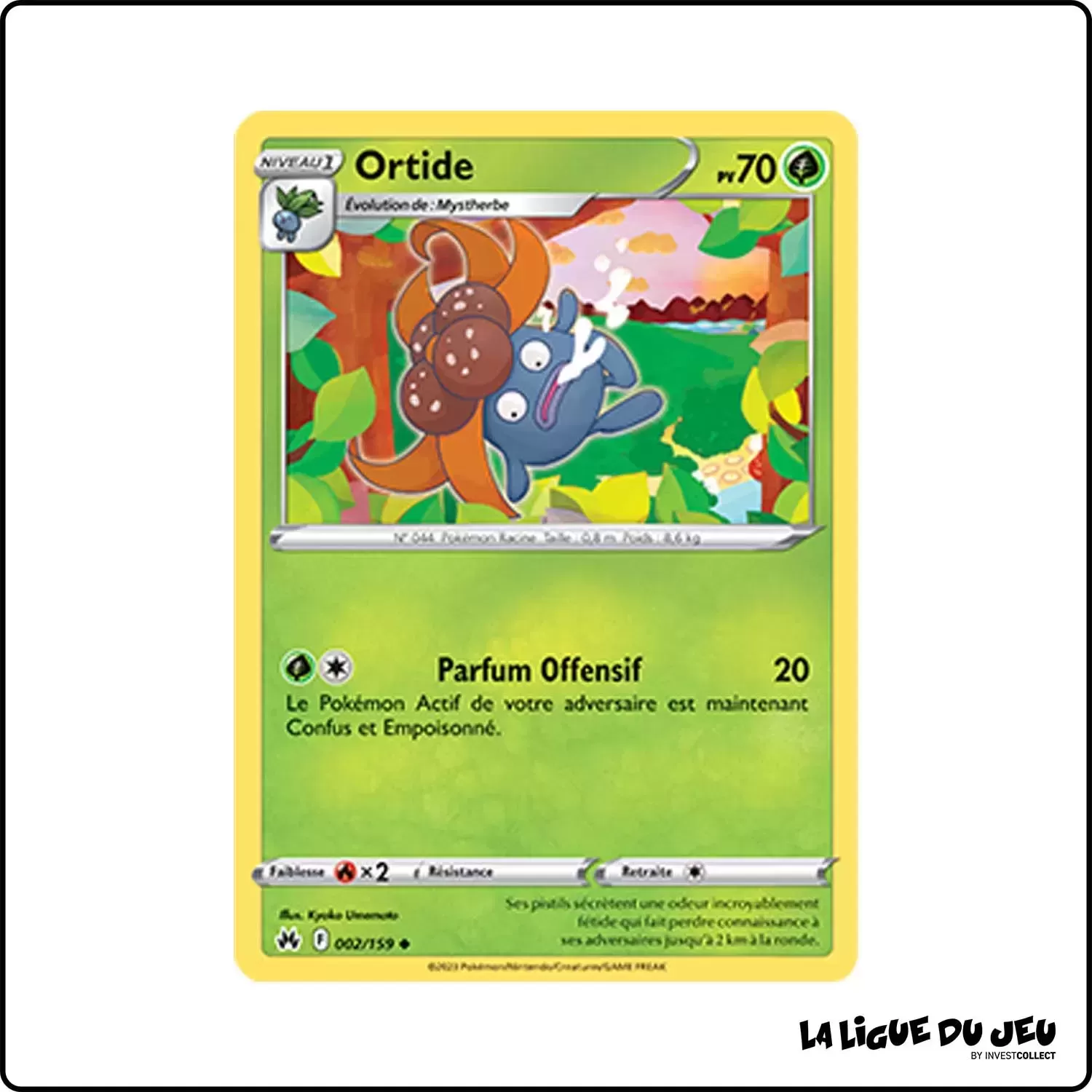 Peu commune - Pokemon - Zénith Suprême - Ortide 2/159 Pokemon Company - 1