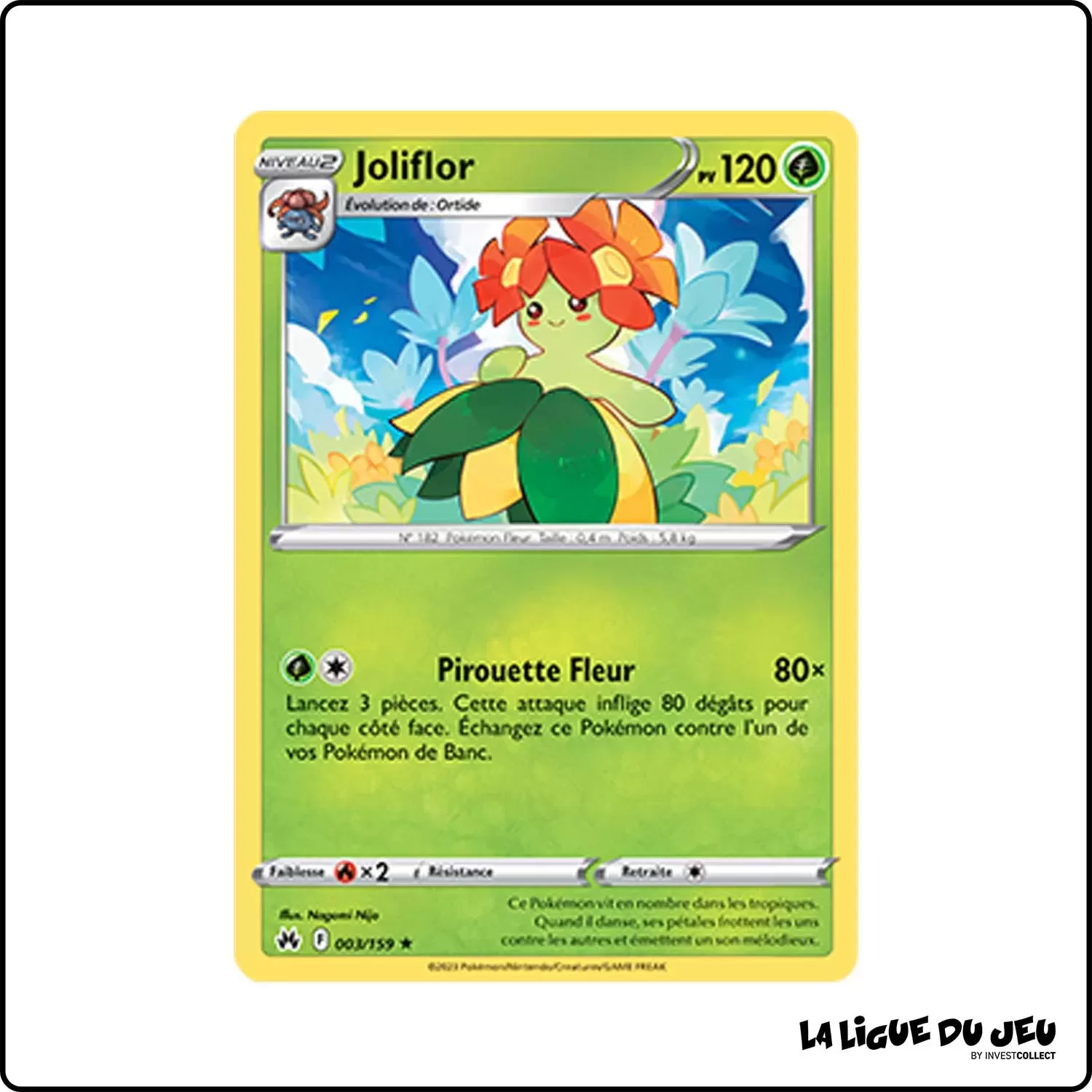 Rare - Pokemon - Zénith Suprême - Joliflor 3/159 Pokemon Company - 1