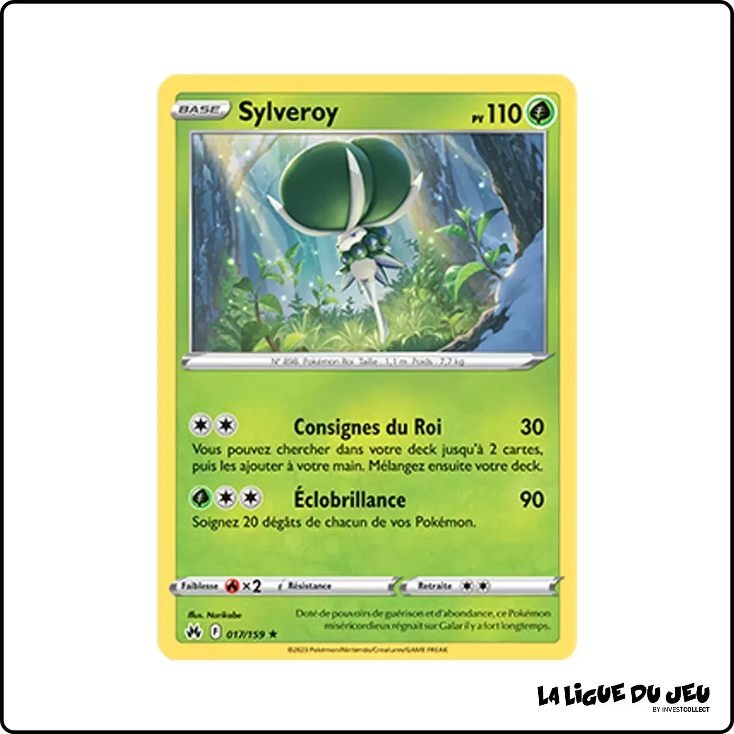 Holo - Pokemon - Zénith Suprême - Sylveroy 17/159 Pokemon Company - 1