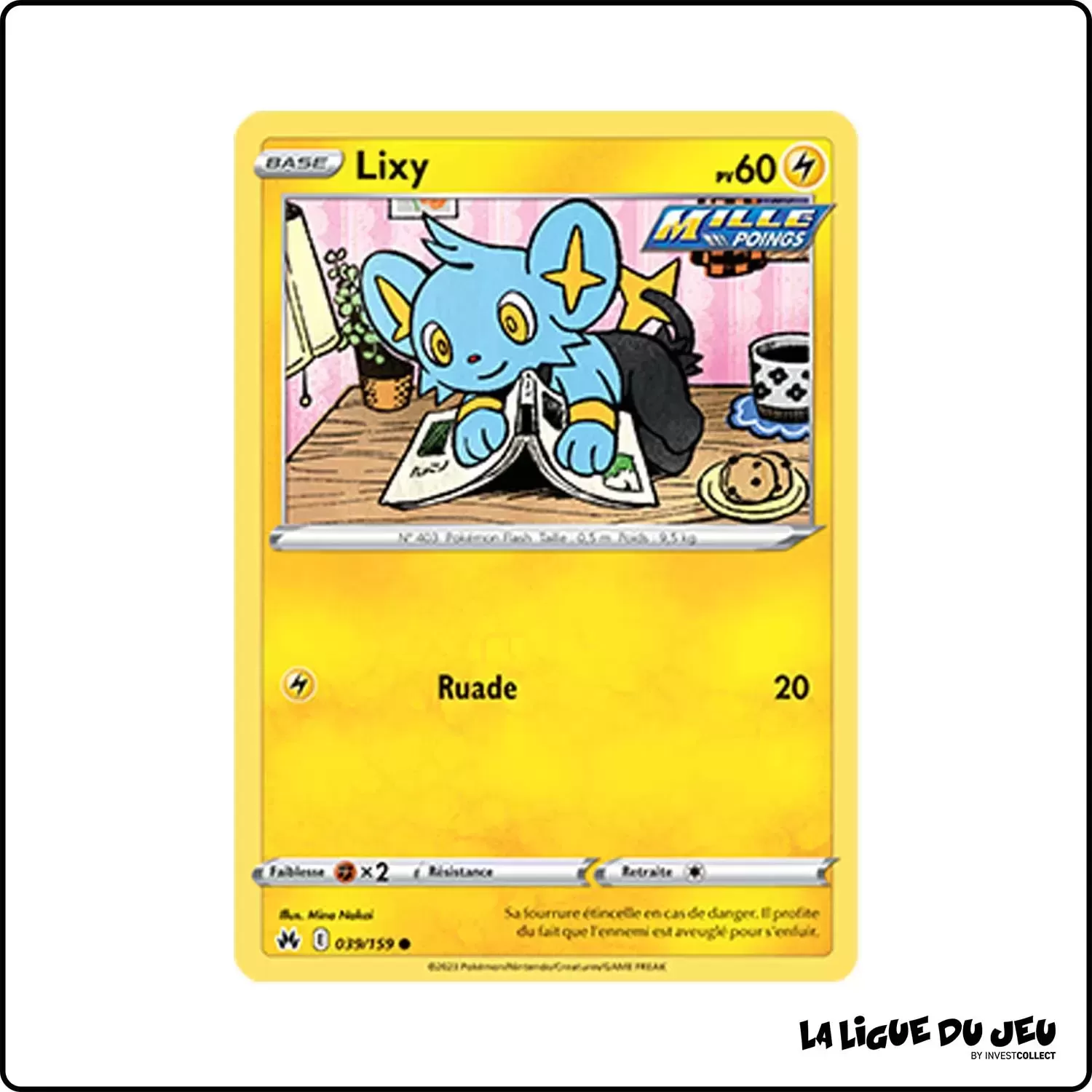 Commune - Pokemon - Zénith Suprême - Lixy 39/159 Pokemon Company - 1