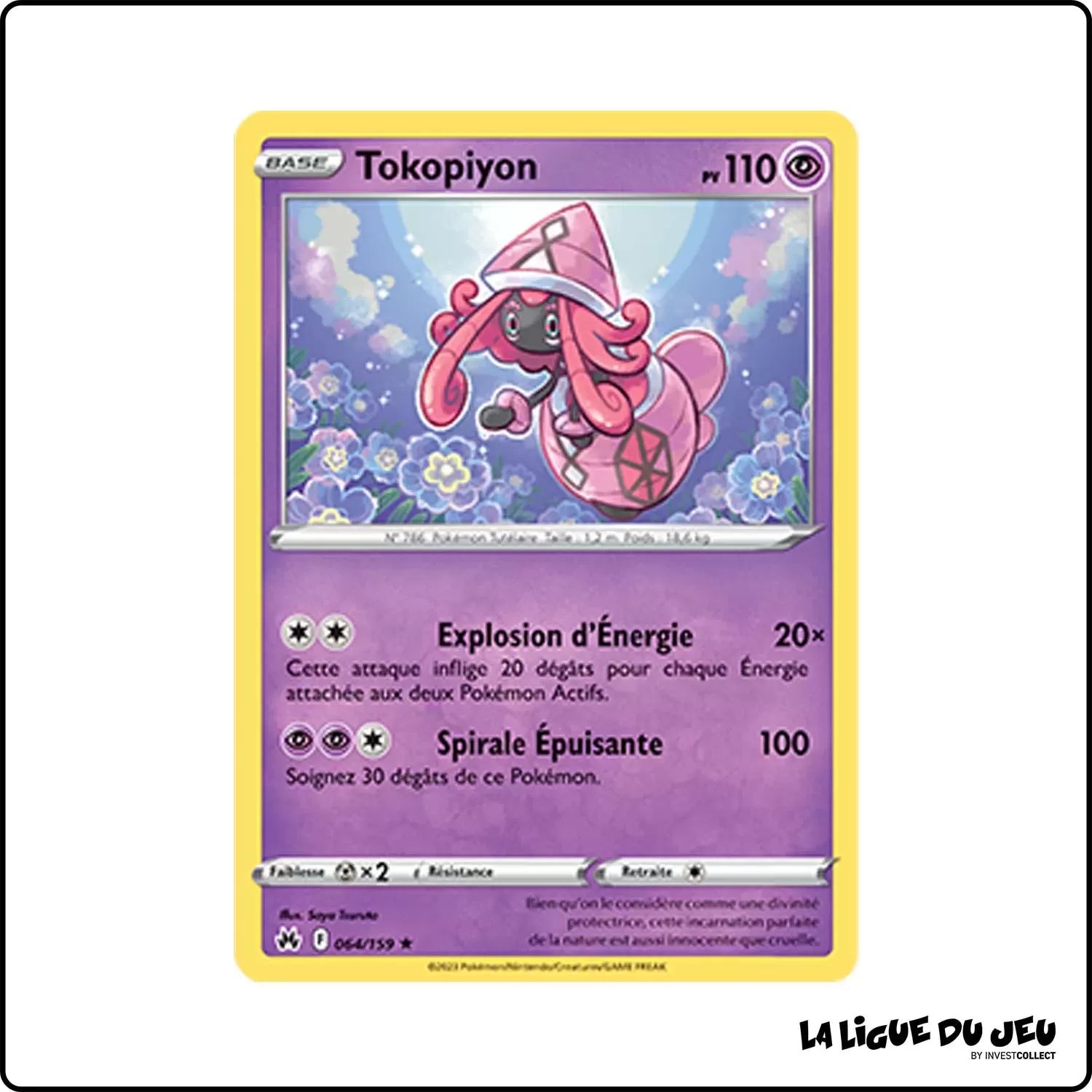 Holo - Pokemon - Zénith Suprême - Tokopiyon 64/159 Pokemon Company - 1