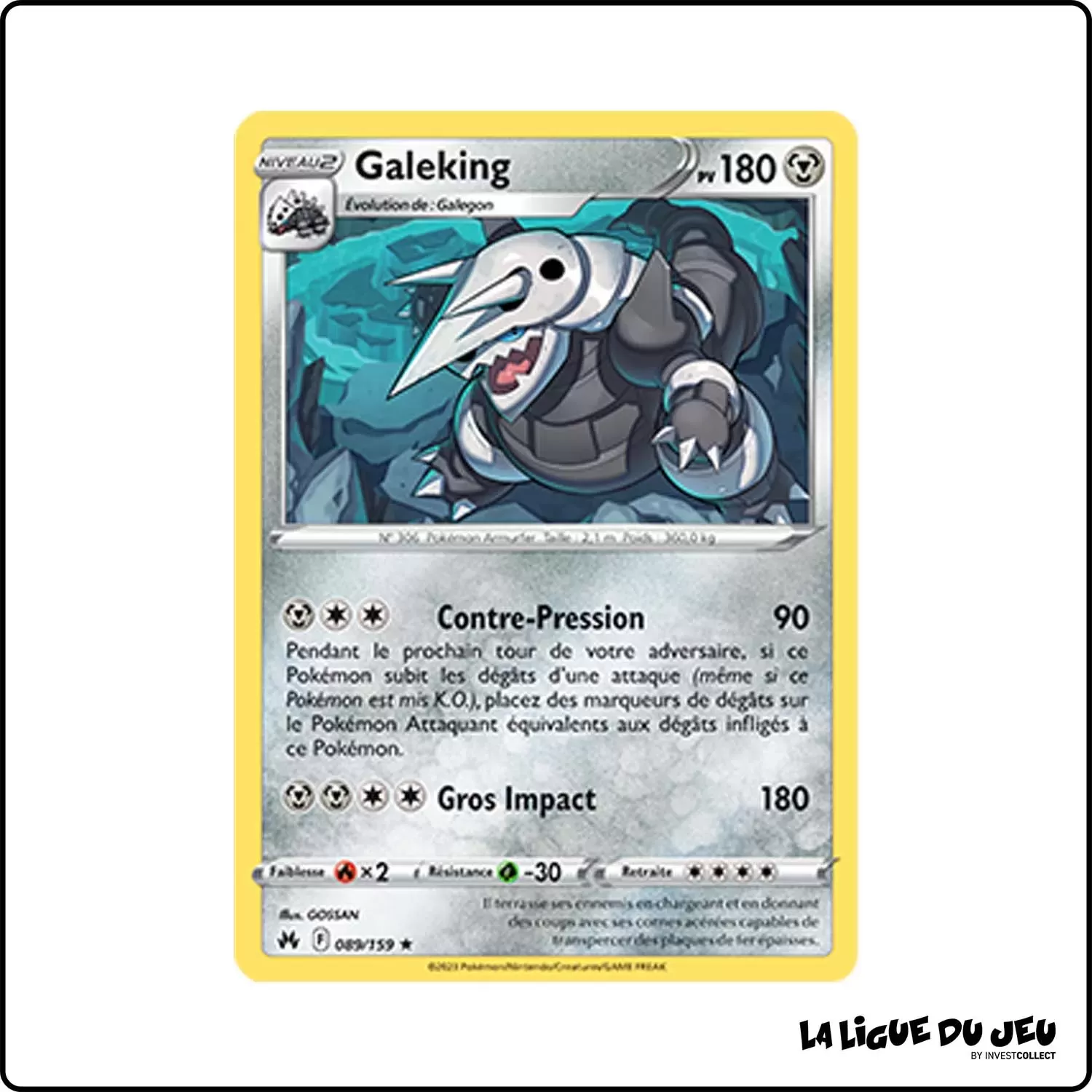 Holo - Pokemon - Zénith Suprême - Galeking 89/159 Pokemon Company - 1