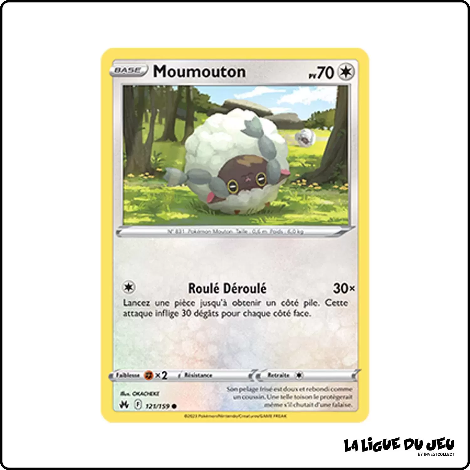 Commune - Pokemon - Zénith Suprême - Moumouton 121/159 Pokemon Company - 1