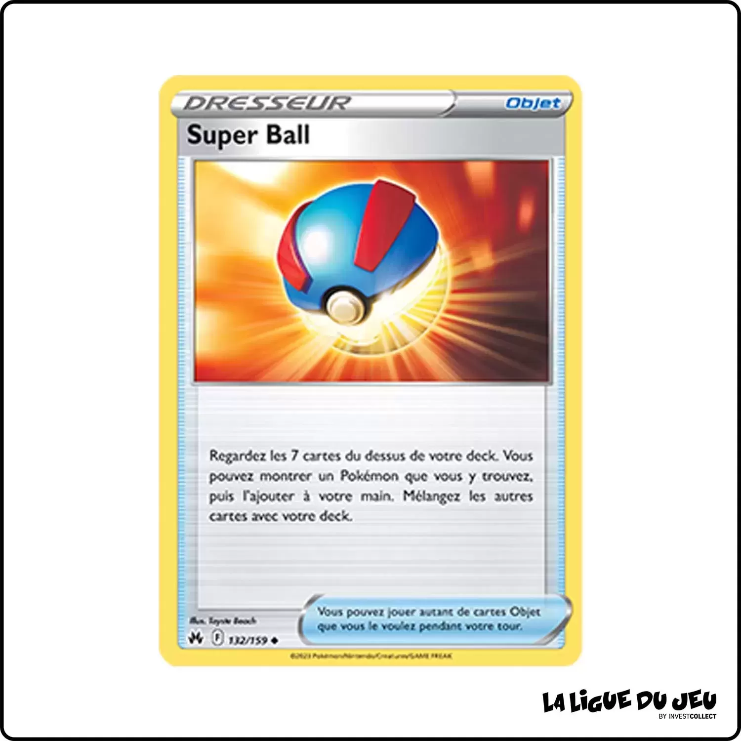 Commune - Pokemon - Zénith Suprême - Super Ball 132/159 Pokemon Company - 1