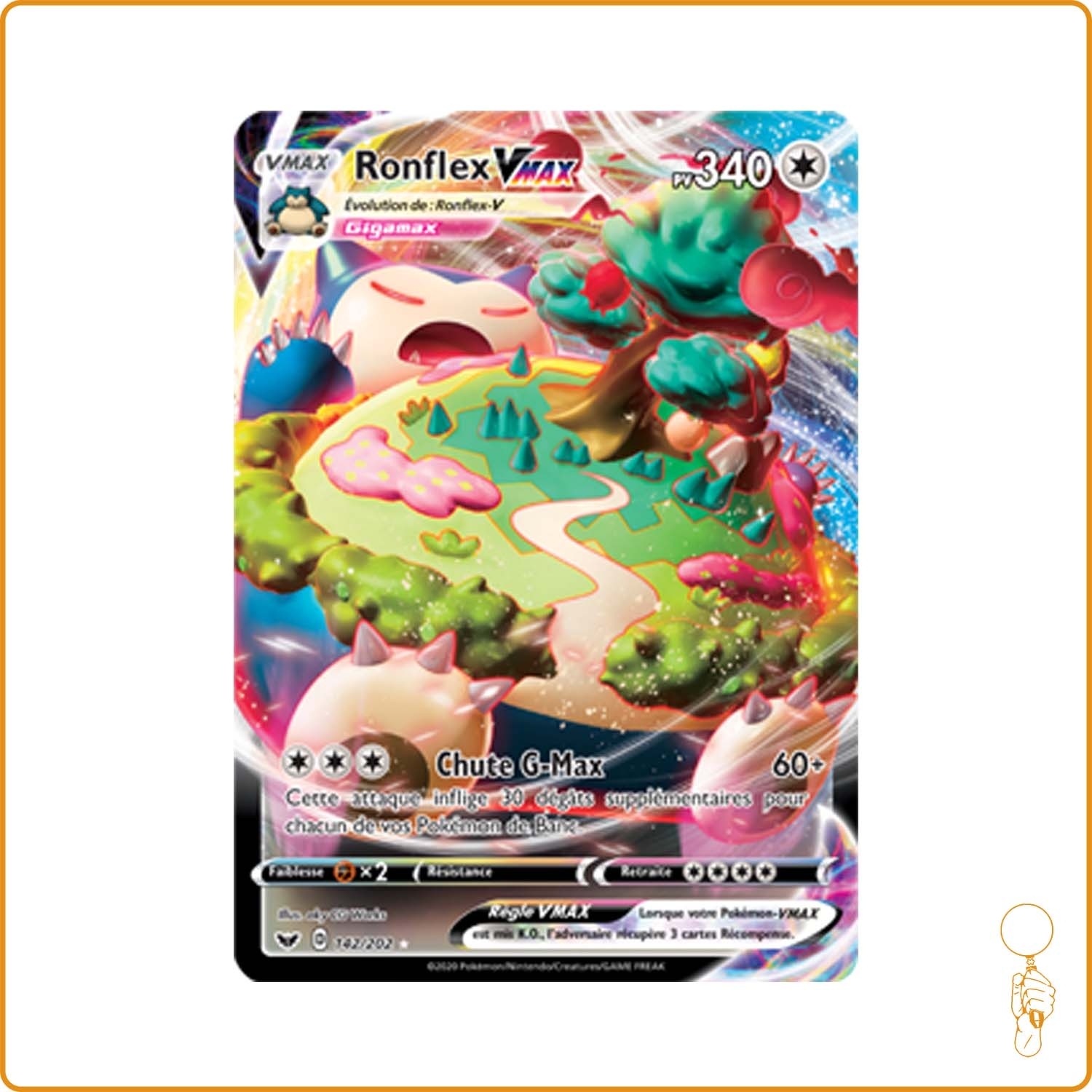 Pokémon - Ronflex - Holo Rare 55/78 - Epee et Bouclier Pokemon Go
