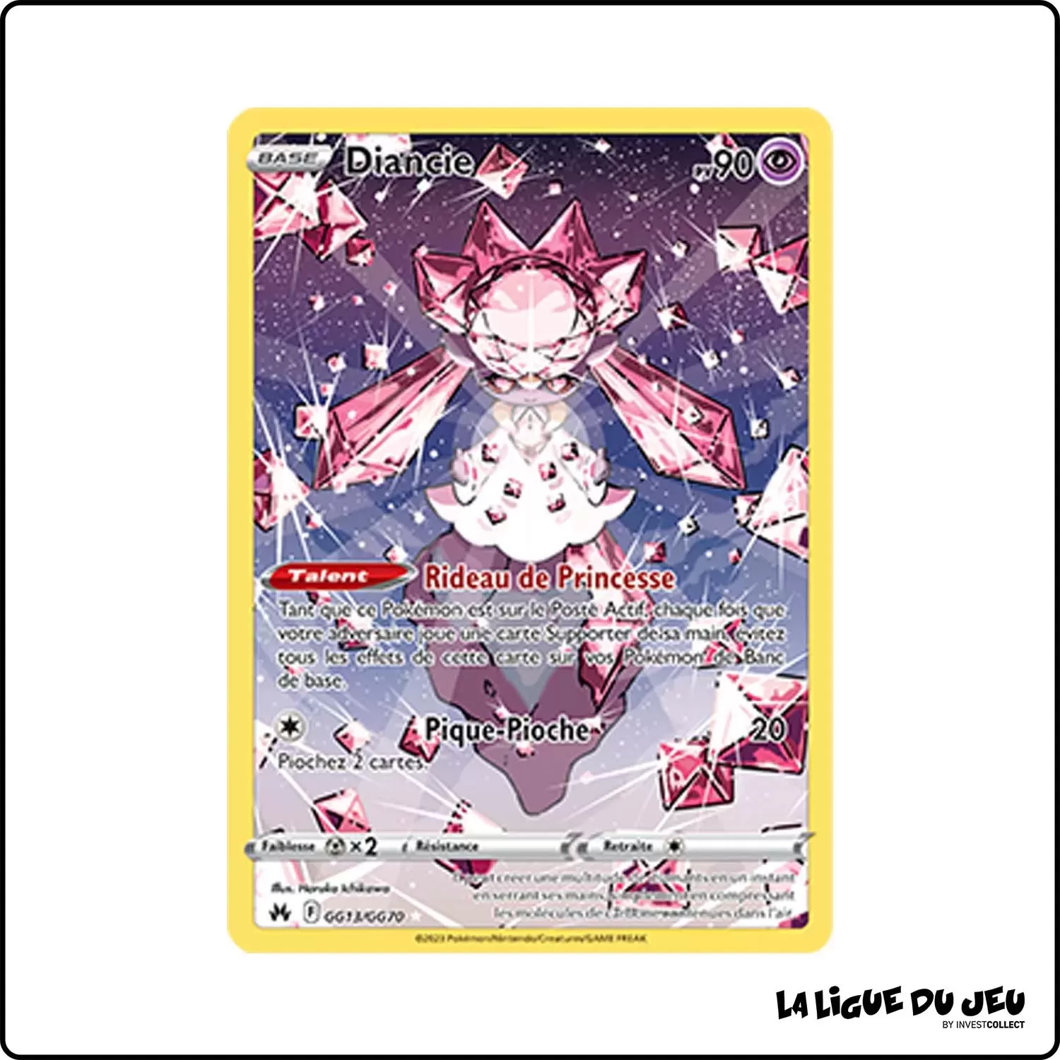 Ultra - Pokemon - Zénith Suprême - Diancie GG13/GG70 Pokemon Company - 1