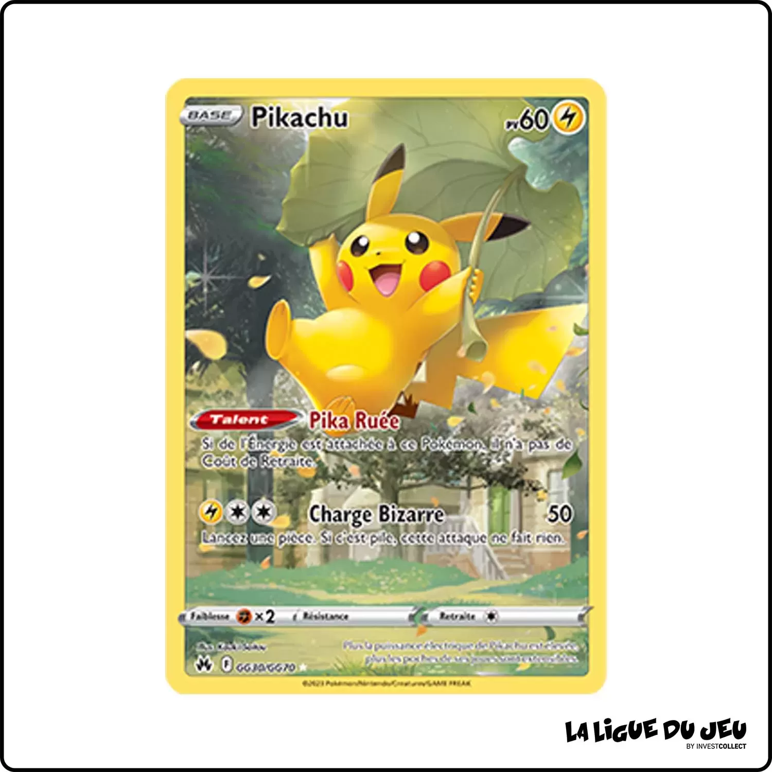 Ultra - Pokemon - Zénith Suprême - Pikachu GG30/GG70 Pokemon Company - 1