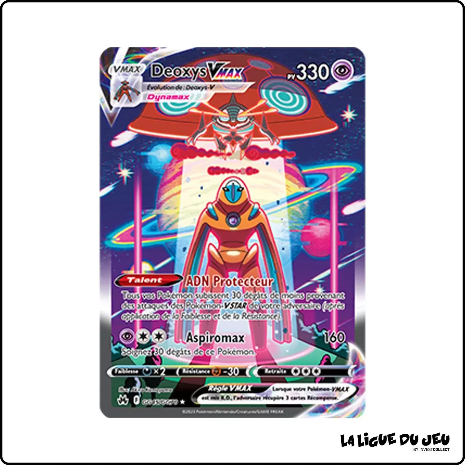 Ultra - Pokemon - Zénith Suprême - Deoxys-VMAX GG45/GG70 Pokemon Company - 1