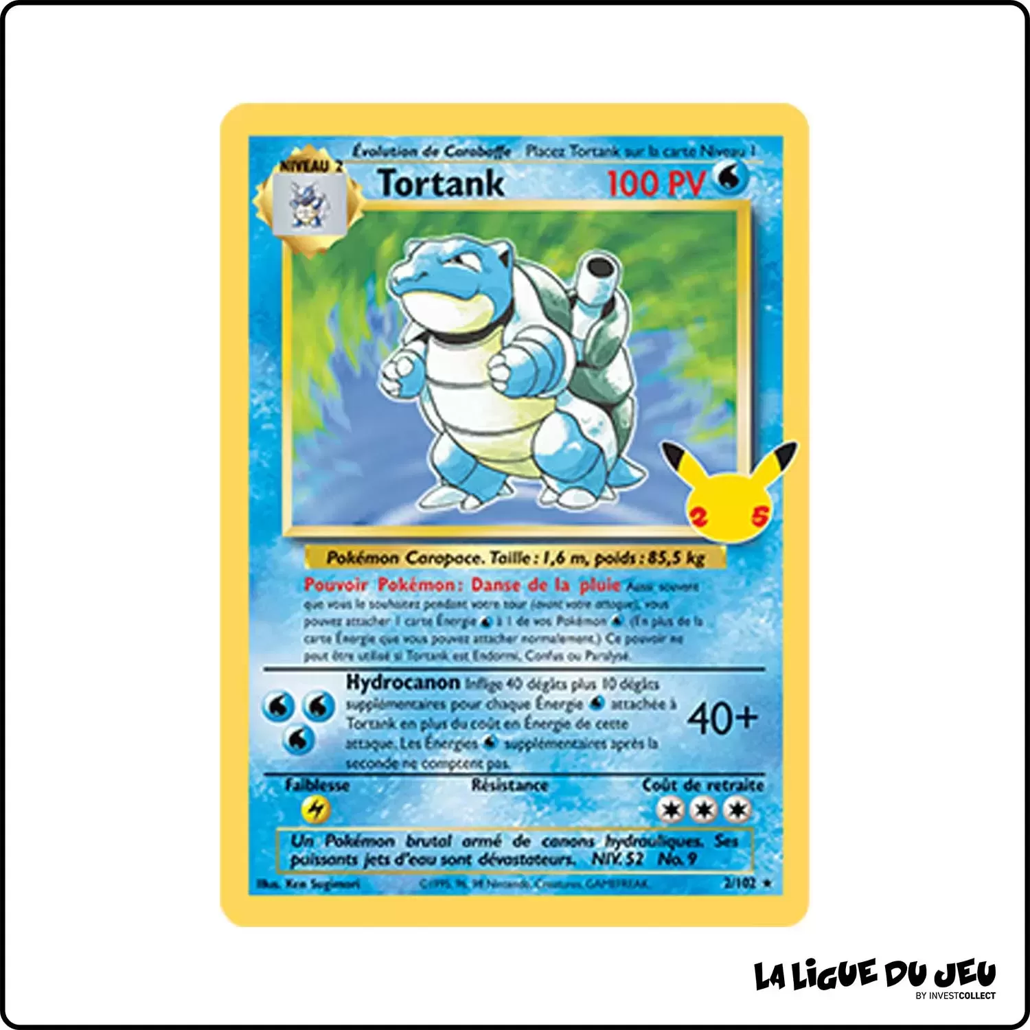 Ultra - Pokemon - Célébrations - Tortank 2/102