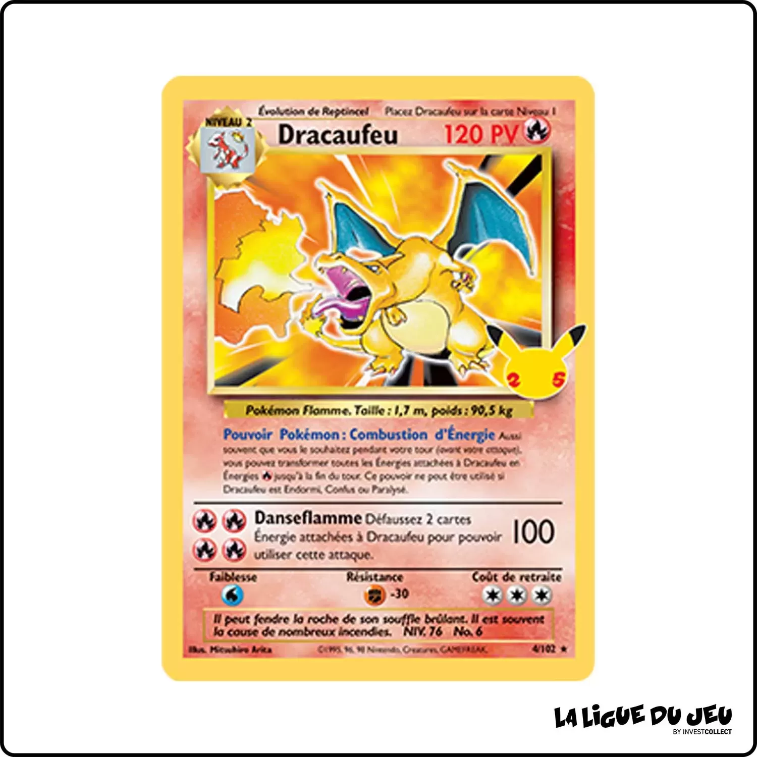 Ultra - Pokemon - Célébrations - Dracaufeu 4/102