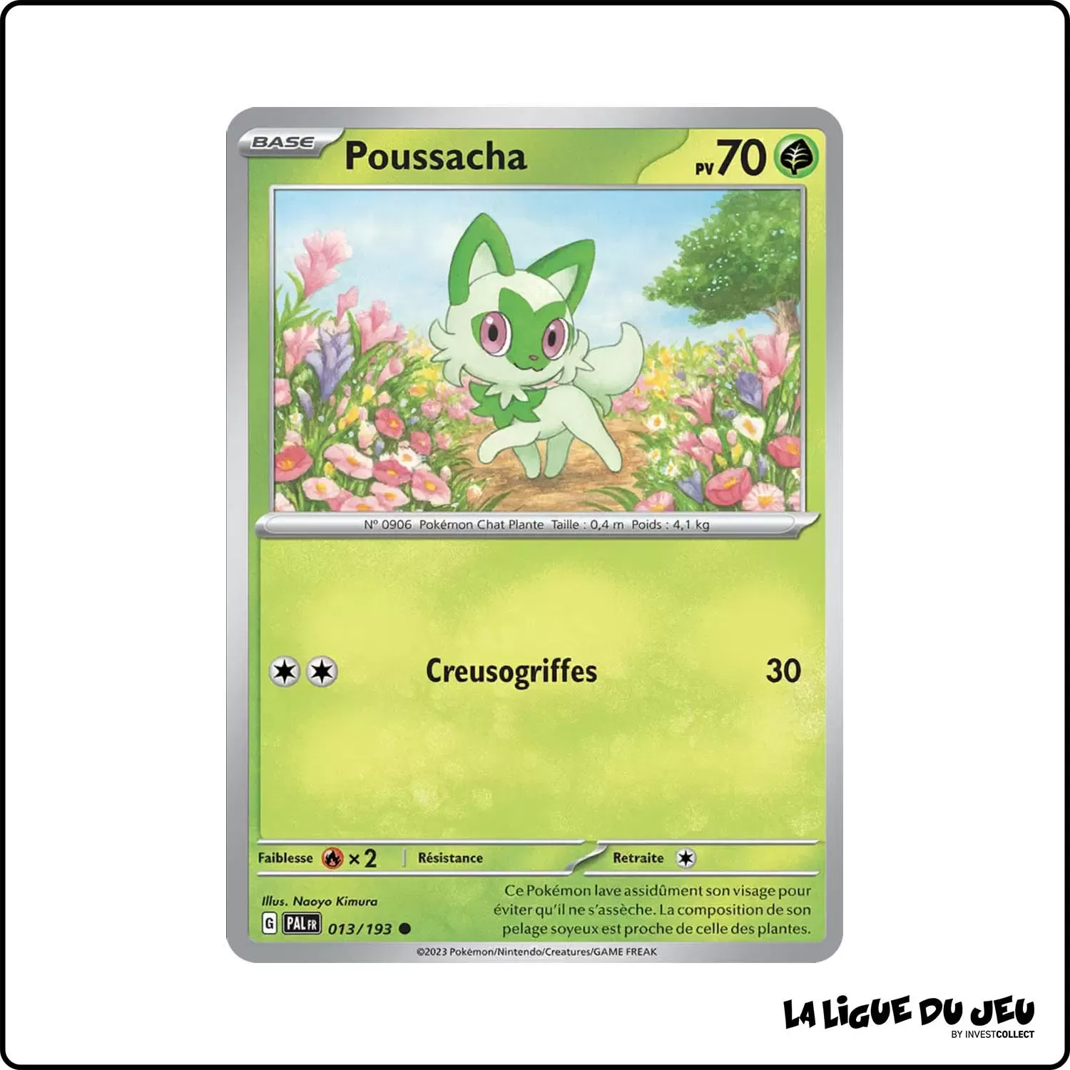 Commune - Pokemon - Évolutions à Paldea - Poussacha 13/193