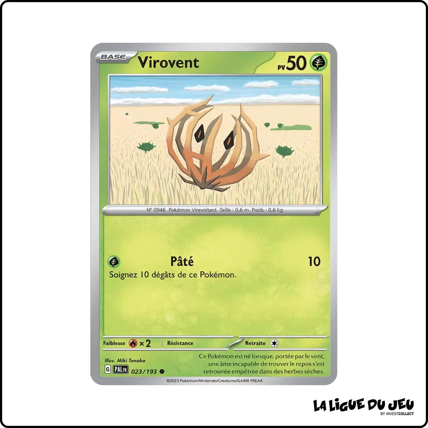 Commune - Pokemon - Évolutions à Paldea - Virovent 23/193